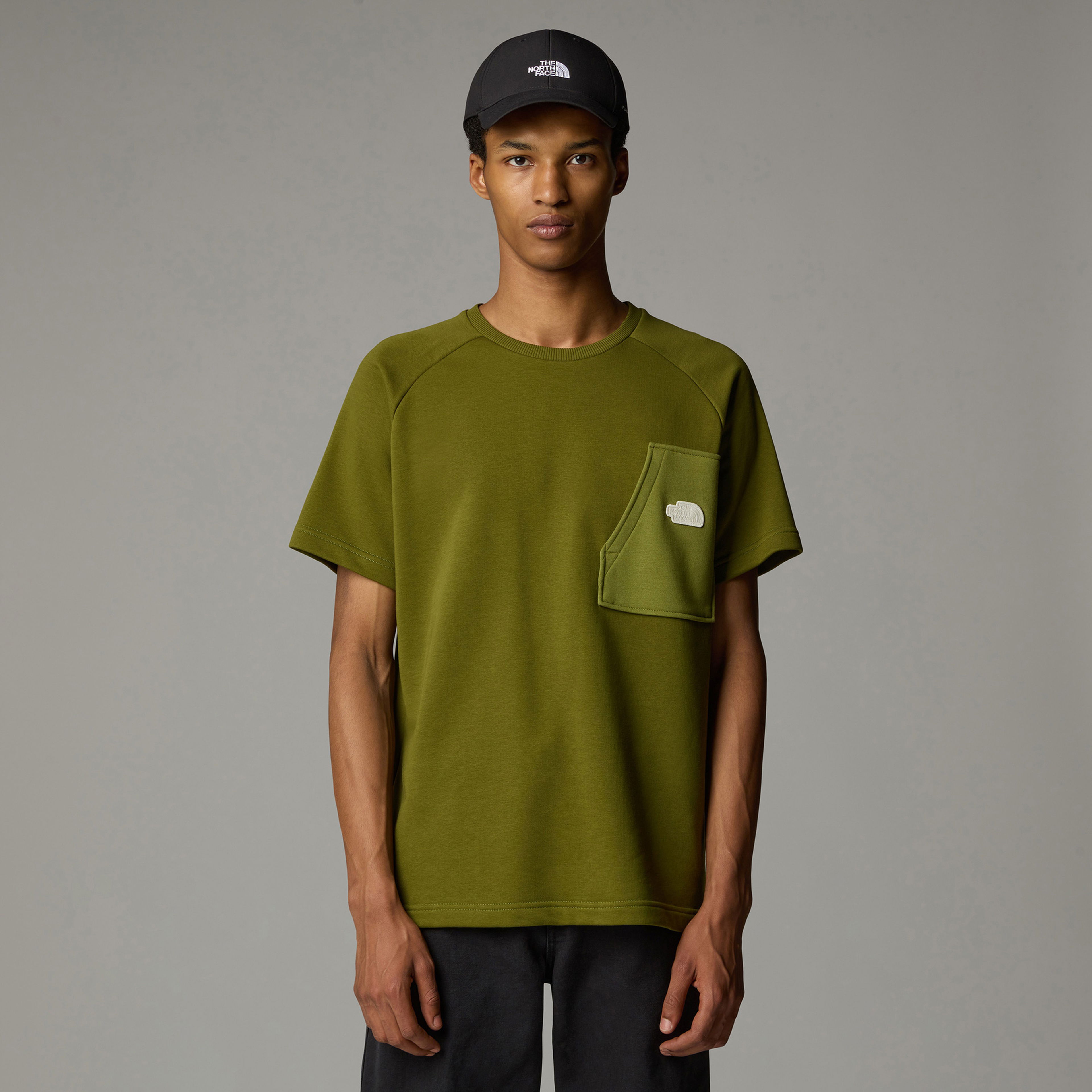 The North Face Terry Relaxed Erkek Yeşil T-Shirt