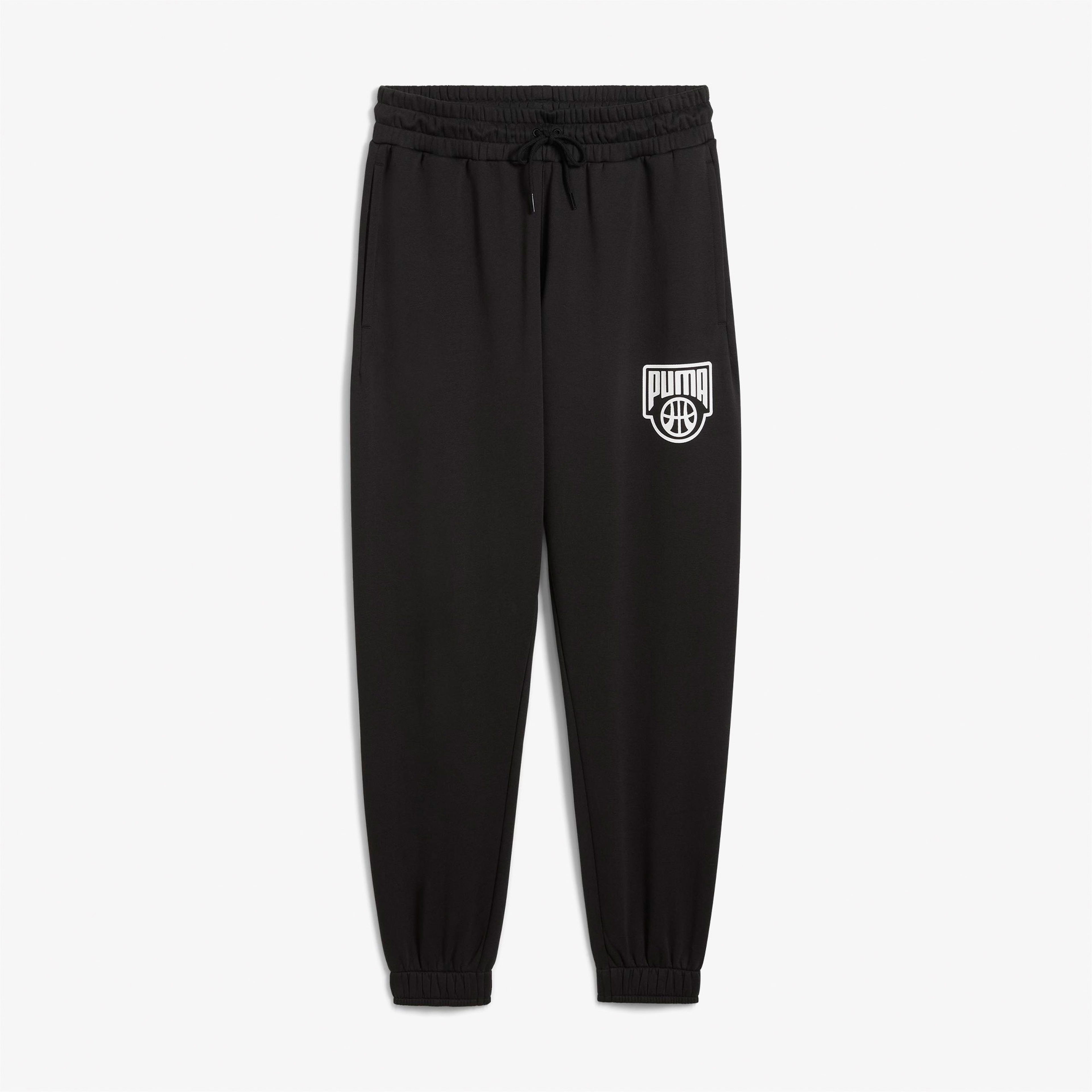 Puma Posterize Sweat Erkek Siyah Eşofman Altı