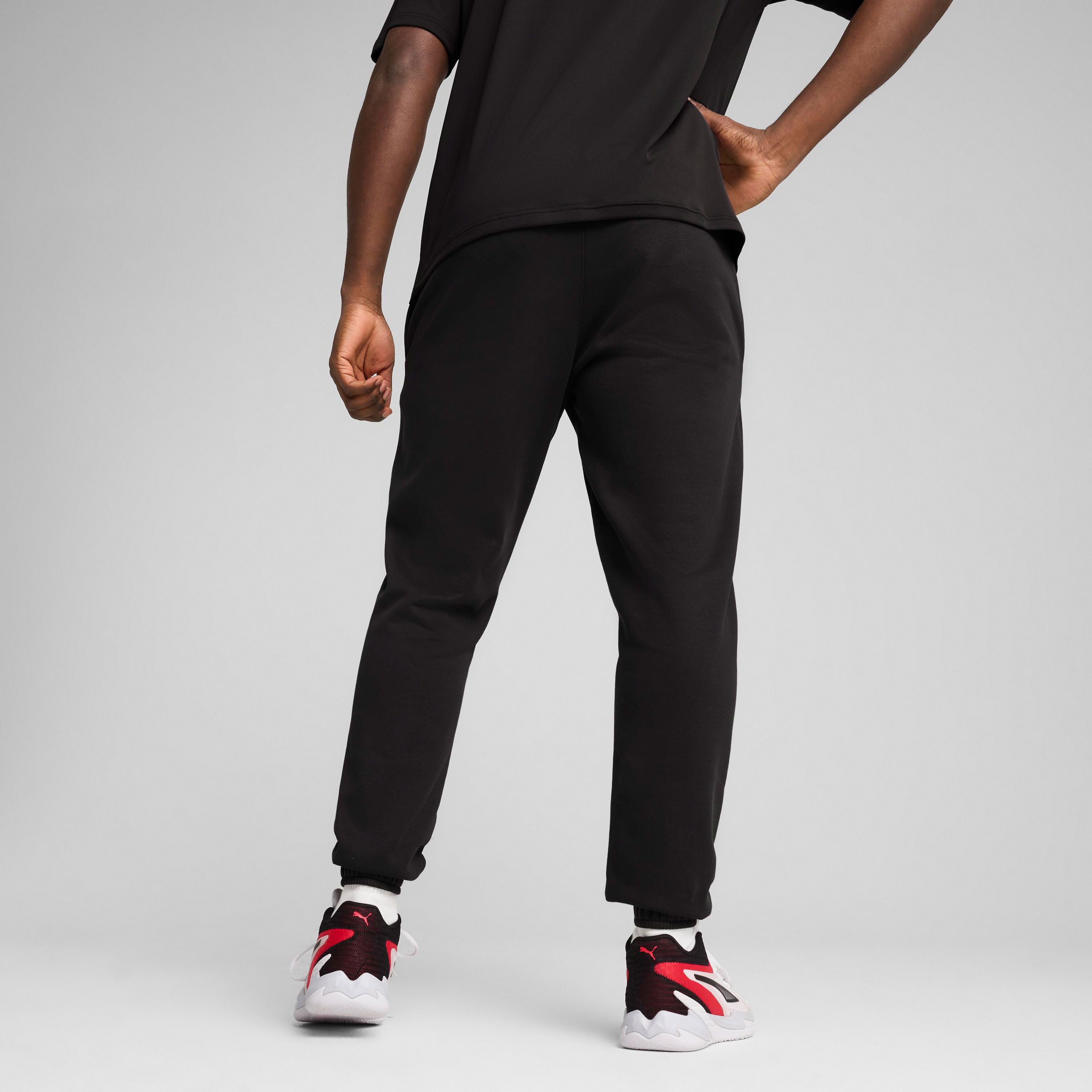 Puma Posterize Sweat Erkek Siyah Eşofman Altı