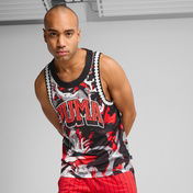 Puma Rival Rage Aop Mesh Tank Erkek Kırmızı Atlet