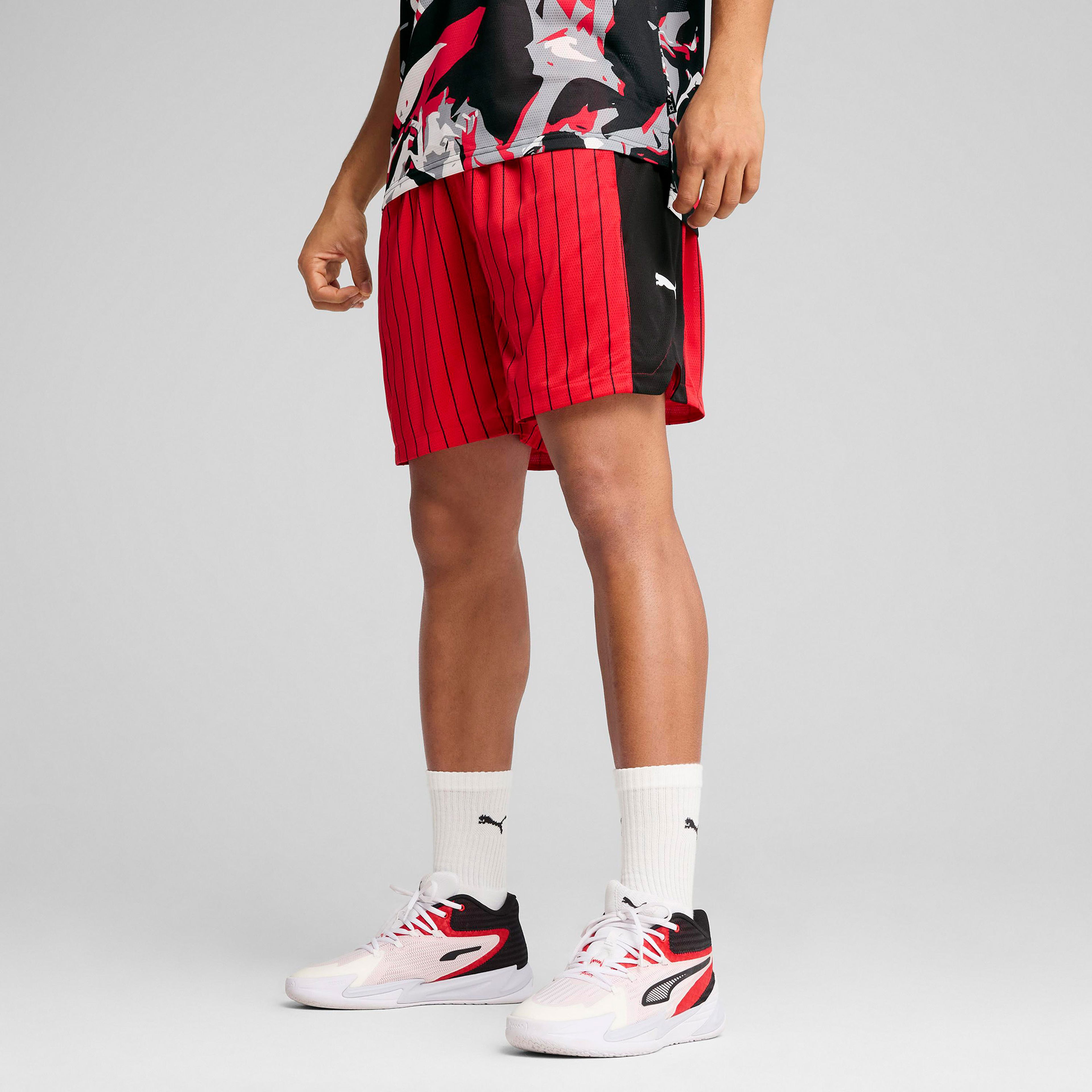 Puma Rival Rage Heritage Erkek Kırmızı Şort