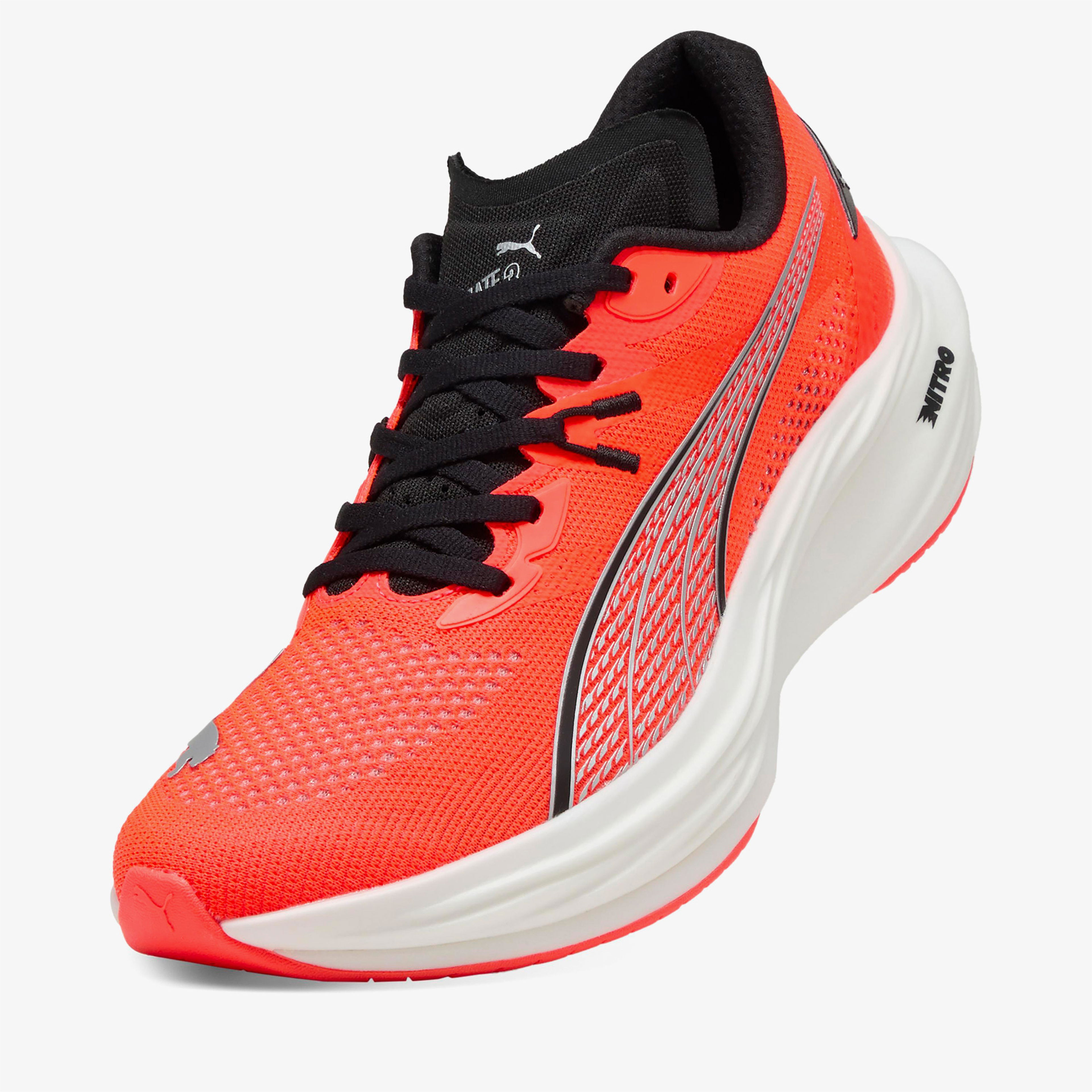 Puma Deviate Nitro 3 Erkek Kırmızı Koşu Ayakkabısı