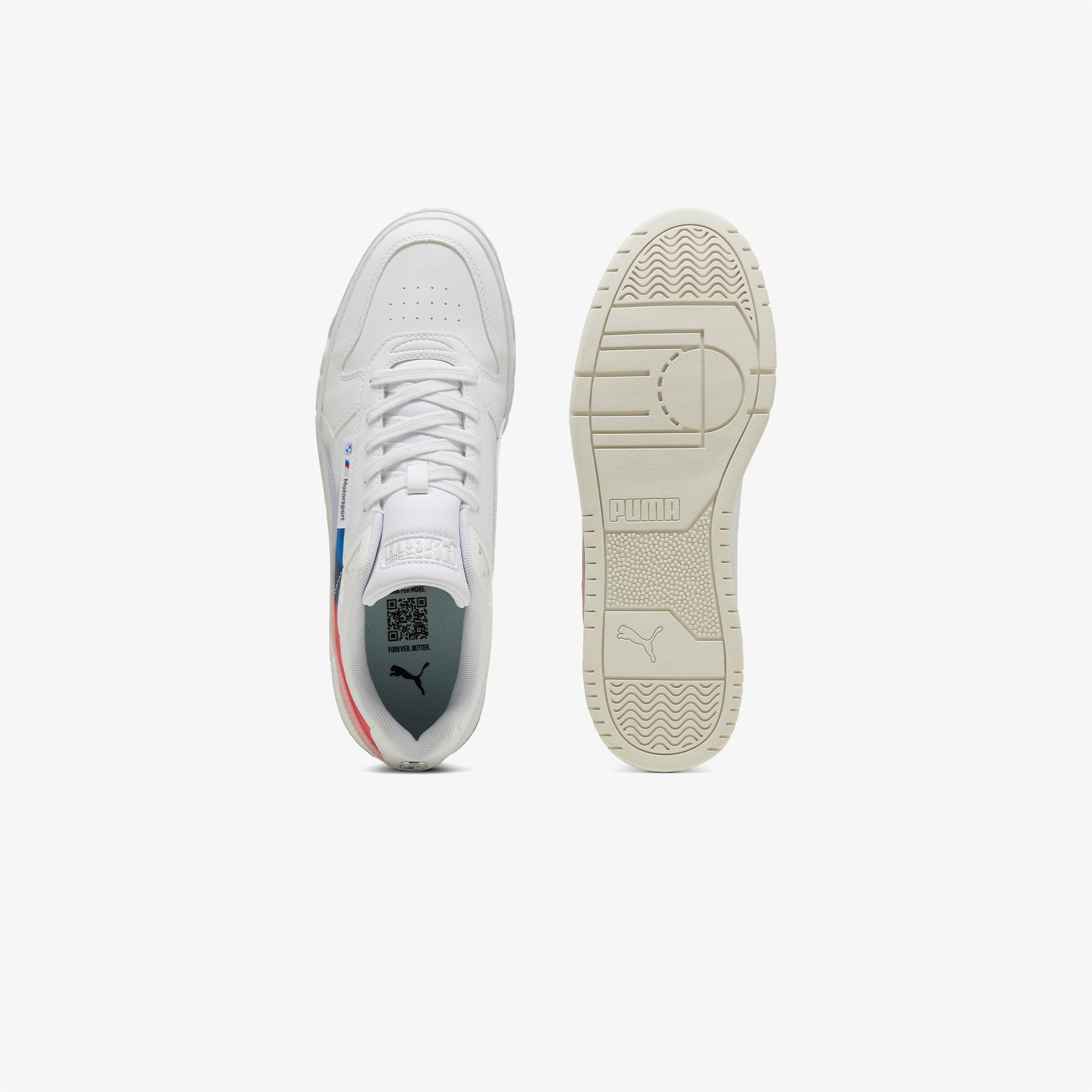 Puma Bmw Mms Rbd Game Low Erkek Beyaz Sneaker