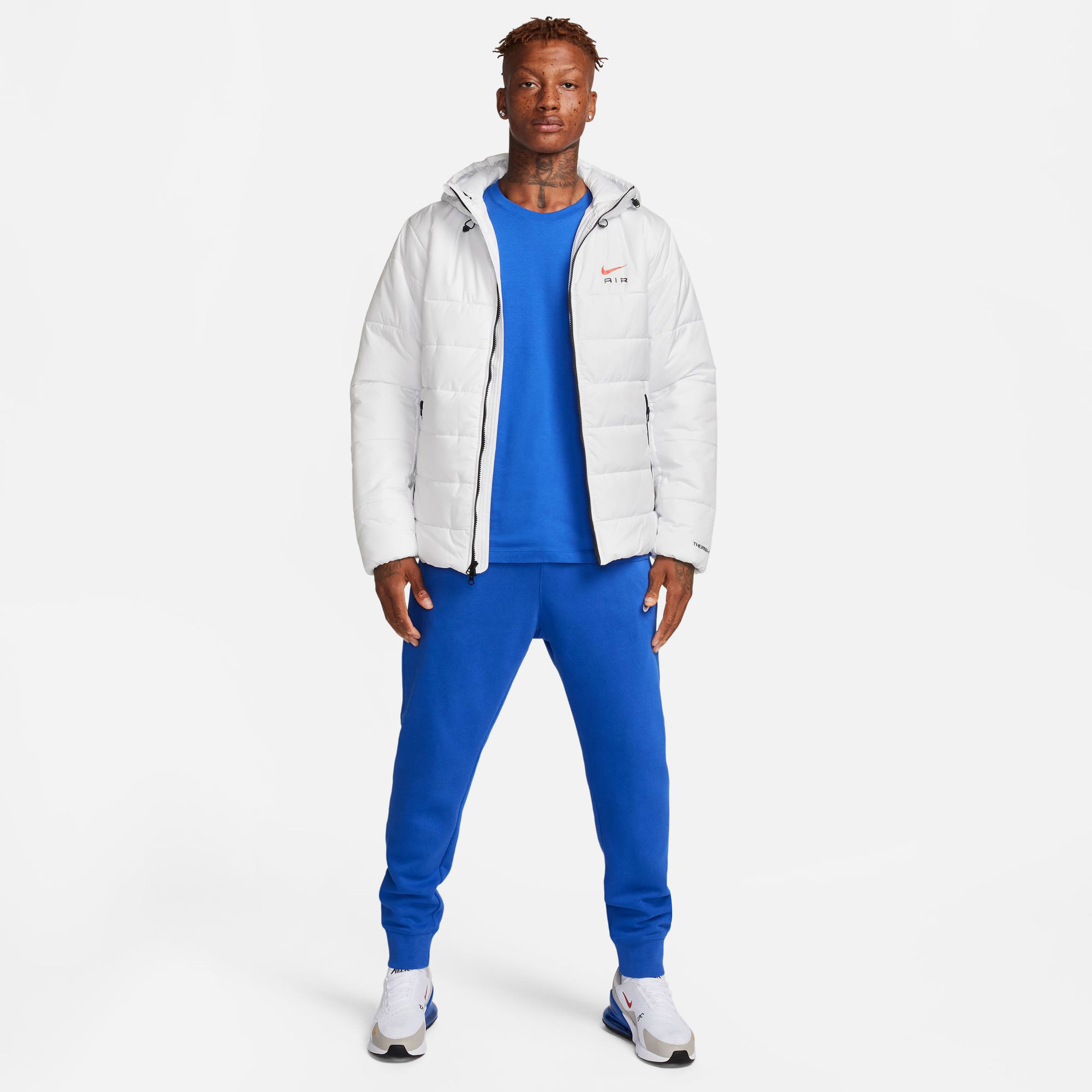 Nike Sportswear Club Erkek Mavi T-Shirt