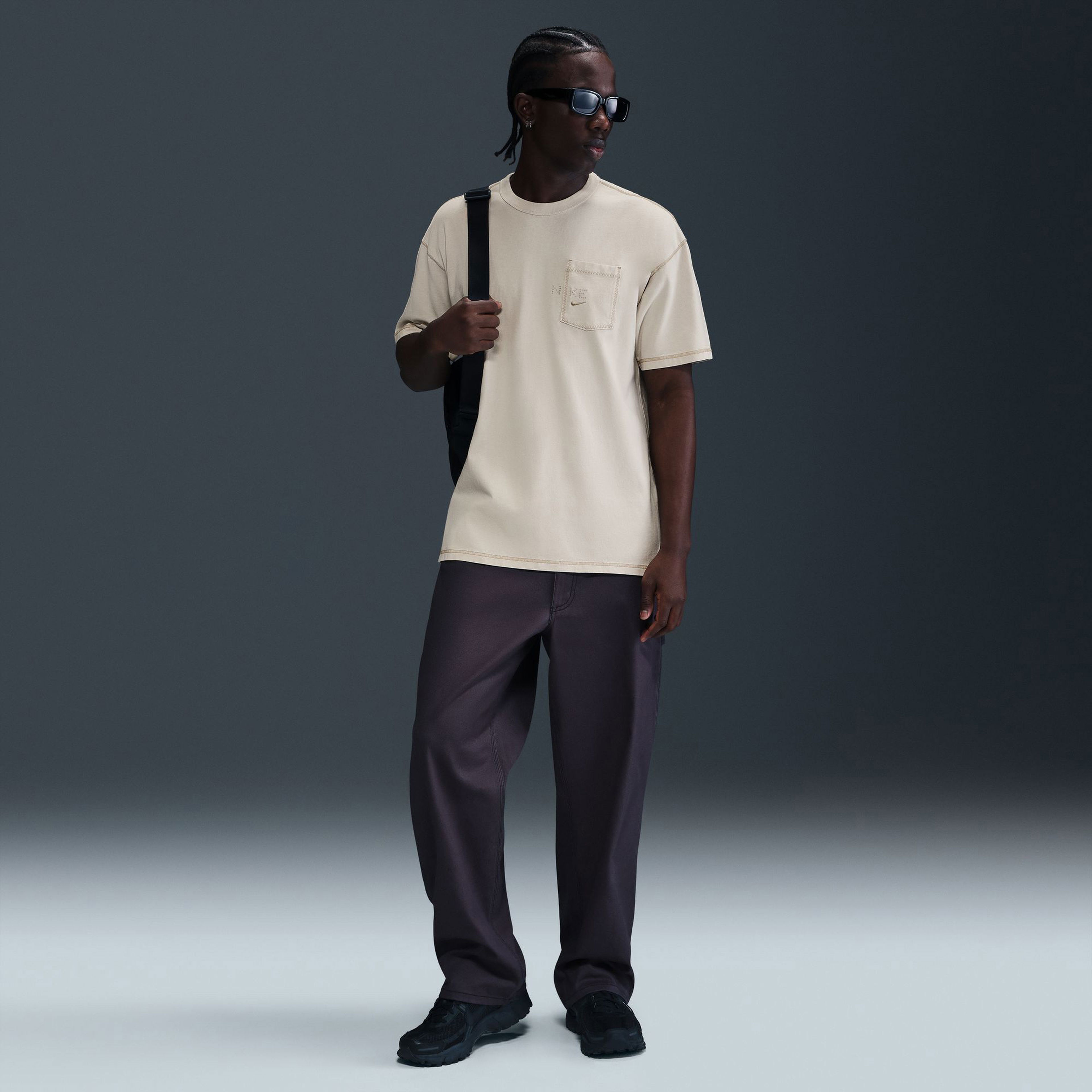 Nike Max 90 Erkek Krem T-Shirt