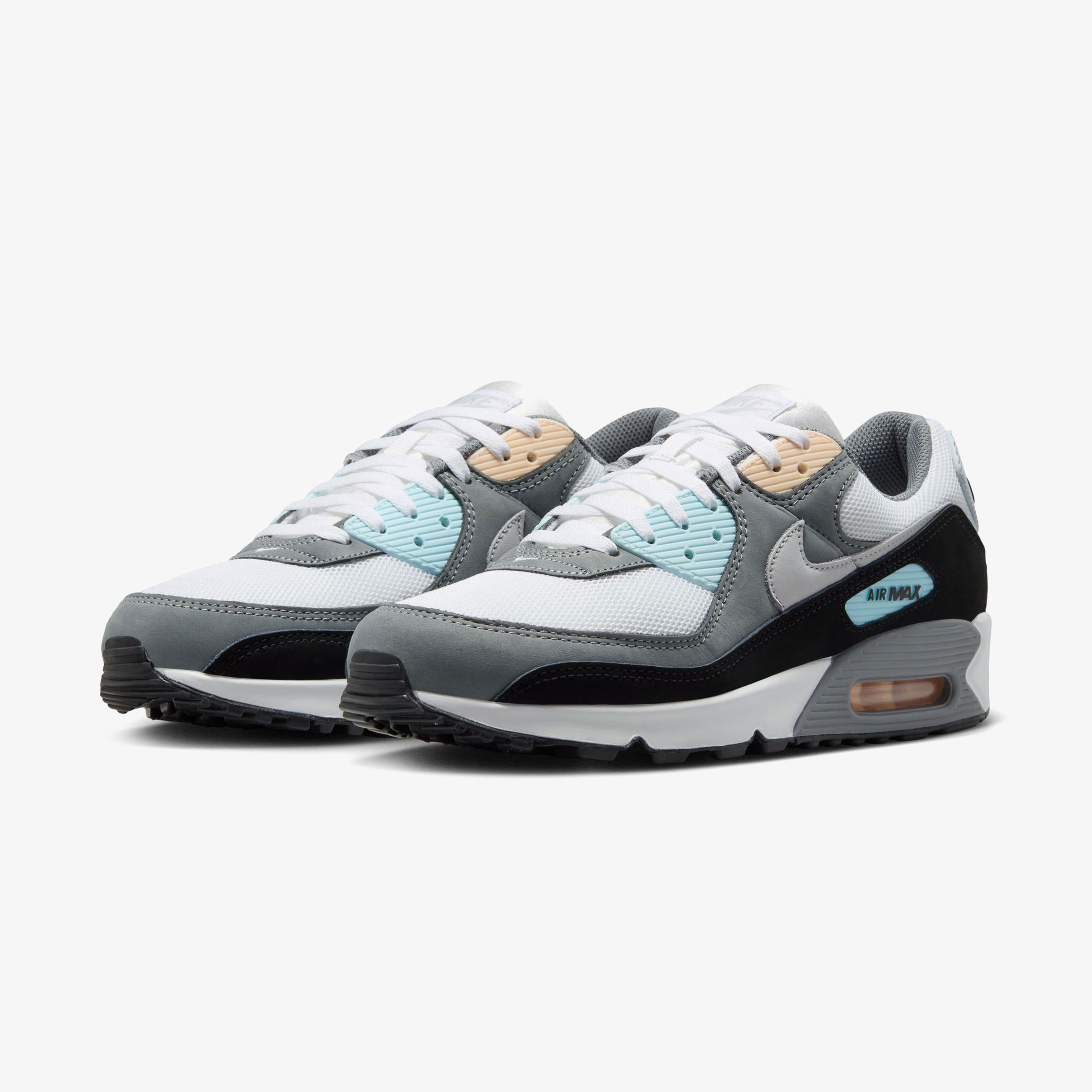 Nike Air Max 90 Cool Erkek Gri Spor Ayakkabı