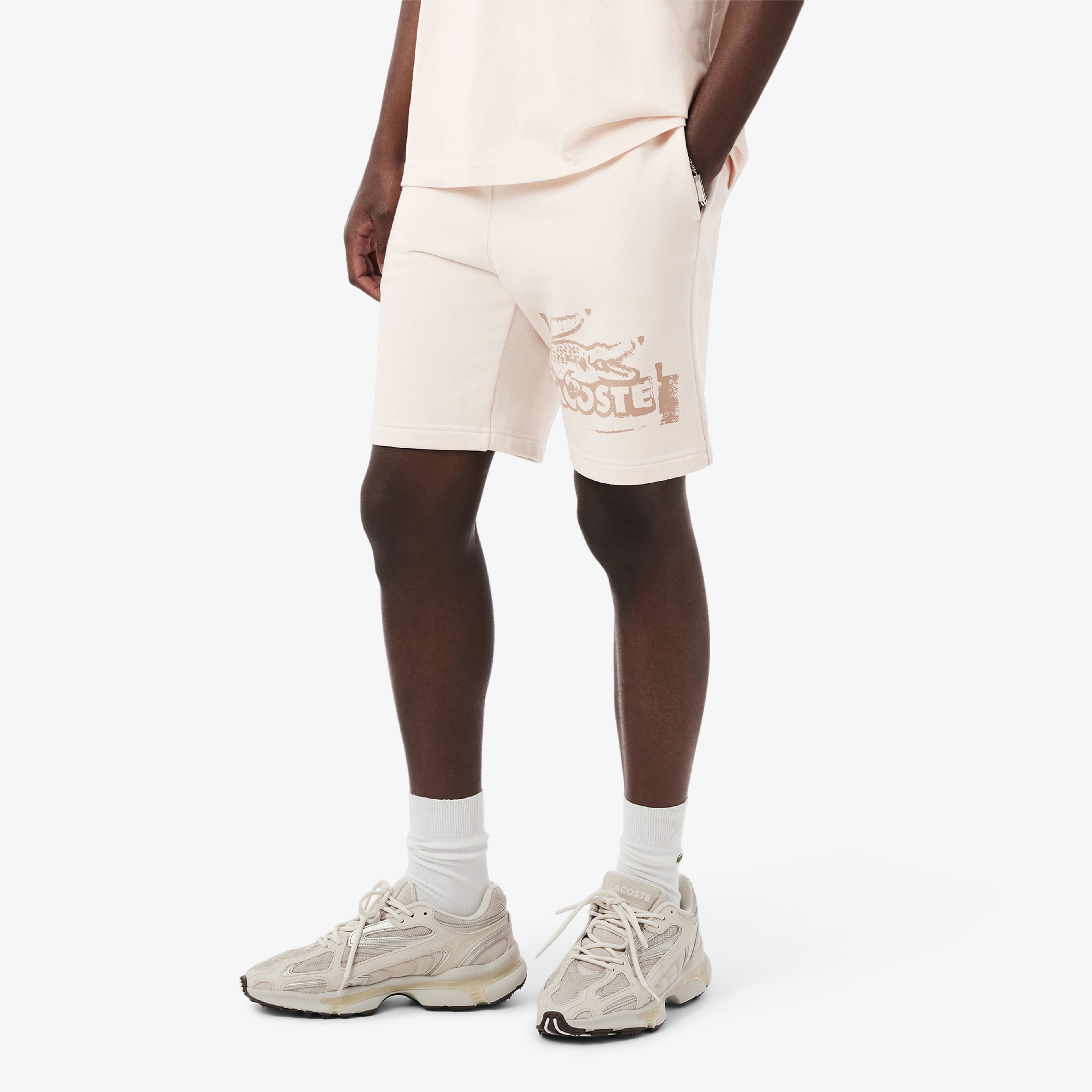Lacoste Regular Fit Erkek Bej Şort