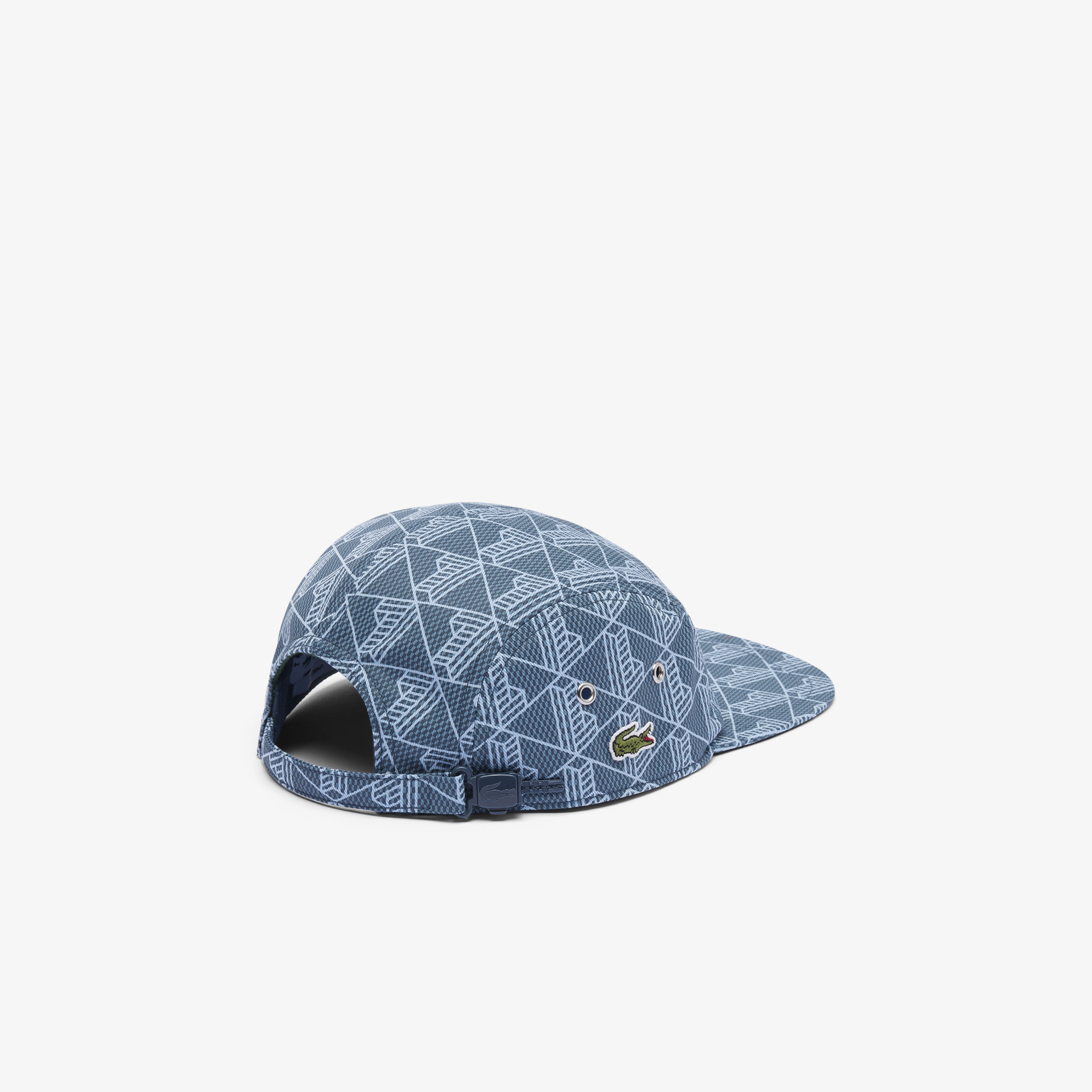 Lacoste Printed Twill Jockey Unisex Mavi Şapka