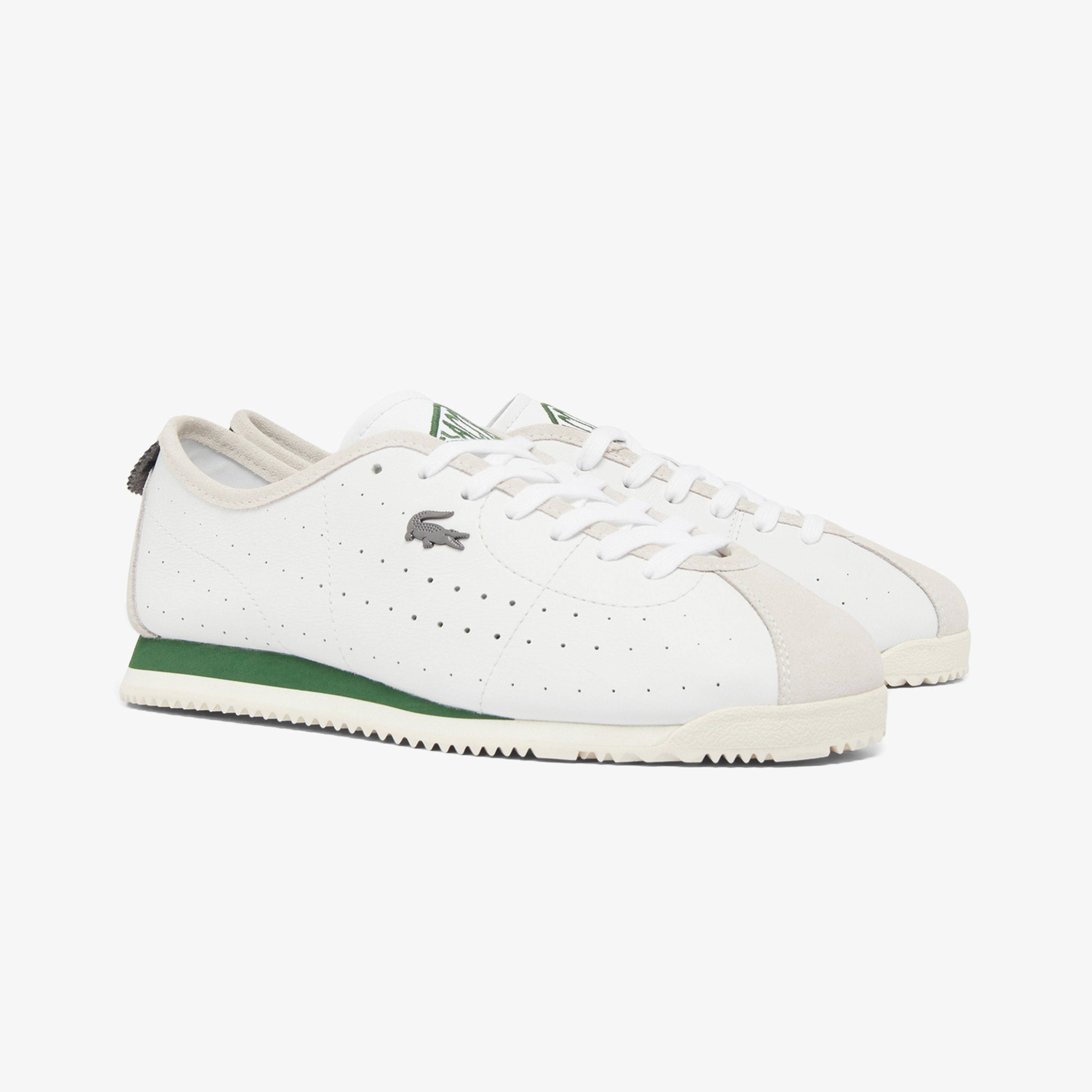Lacoste Club Low Leather Erkek Beyaz Sneaker