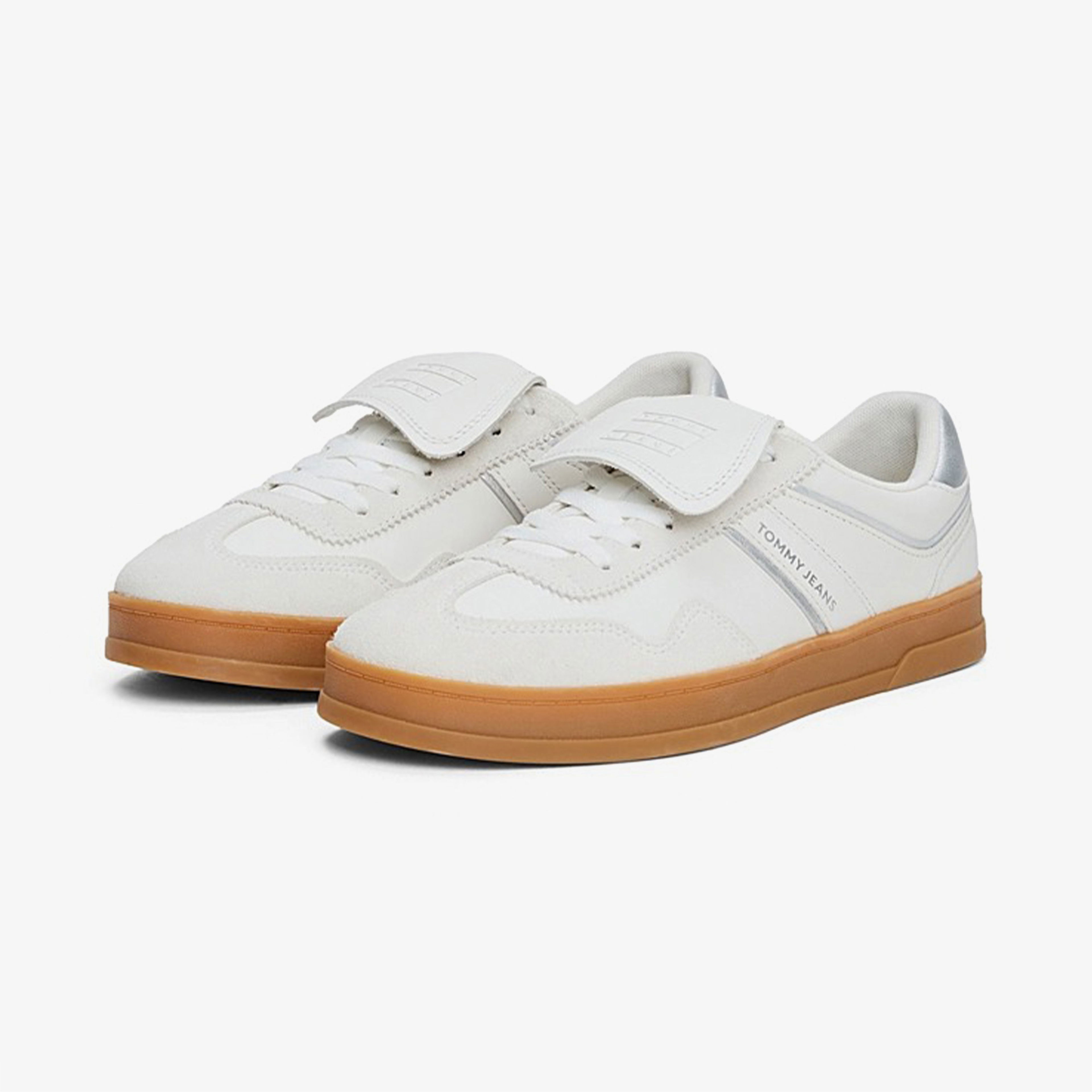 Tommy Hilfiger The Greenwich Metallic Kadın Gri Sneaker