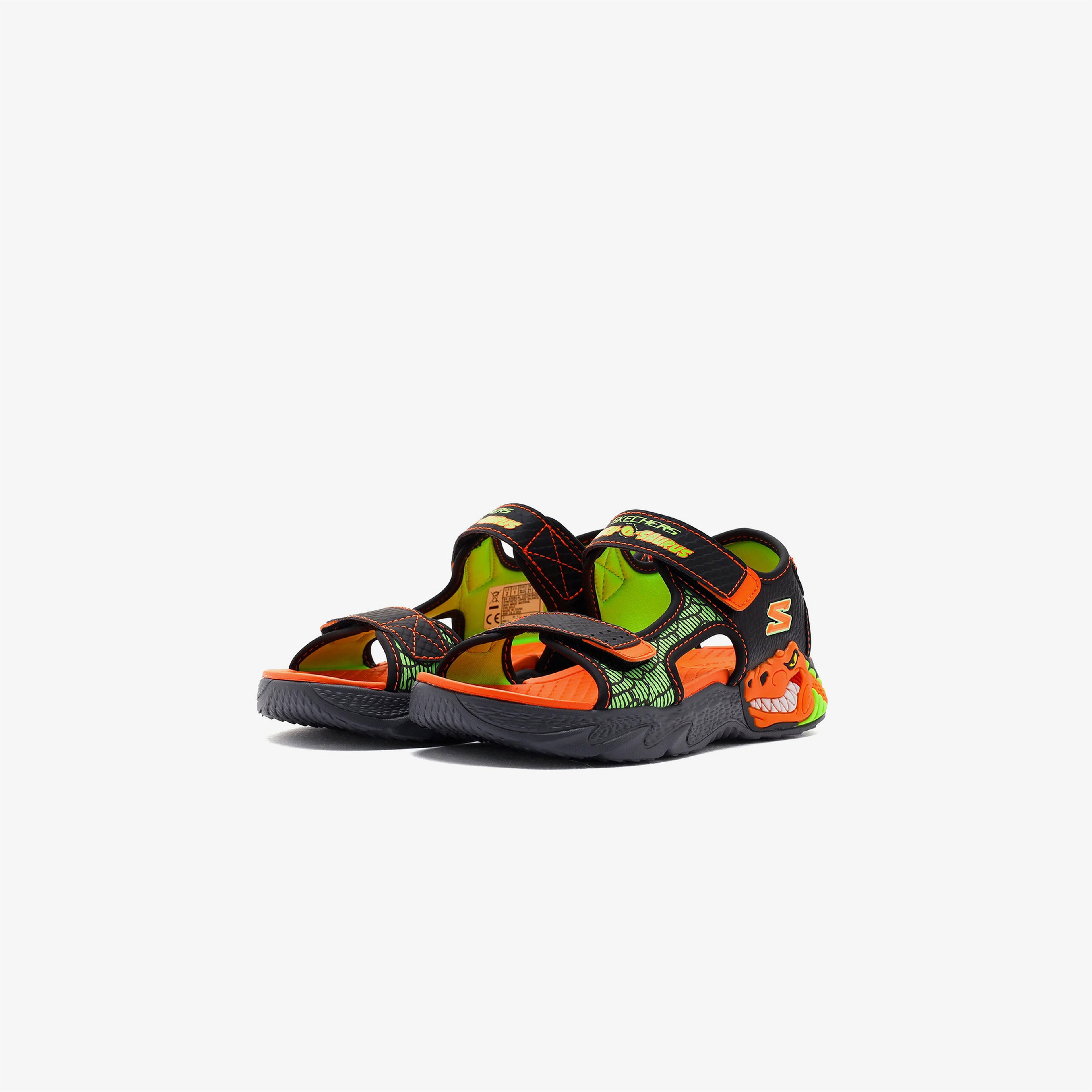 Skechers Lights Creature Splash Çocuk Siyah Sandalet