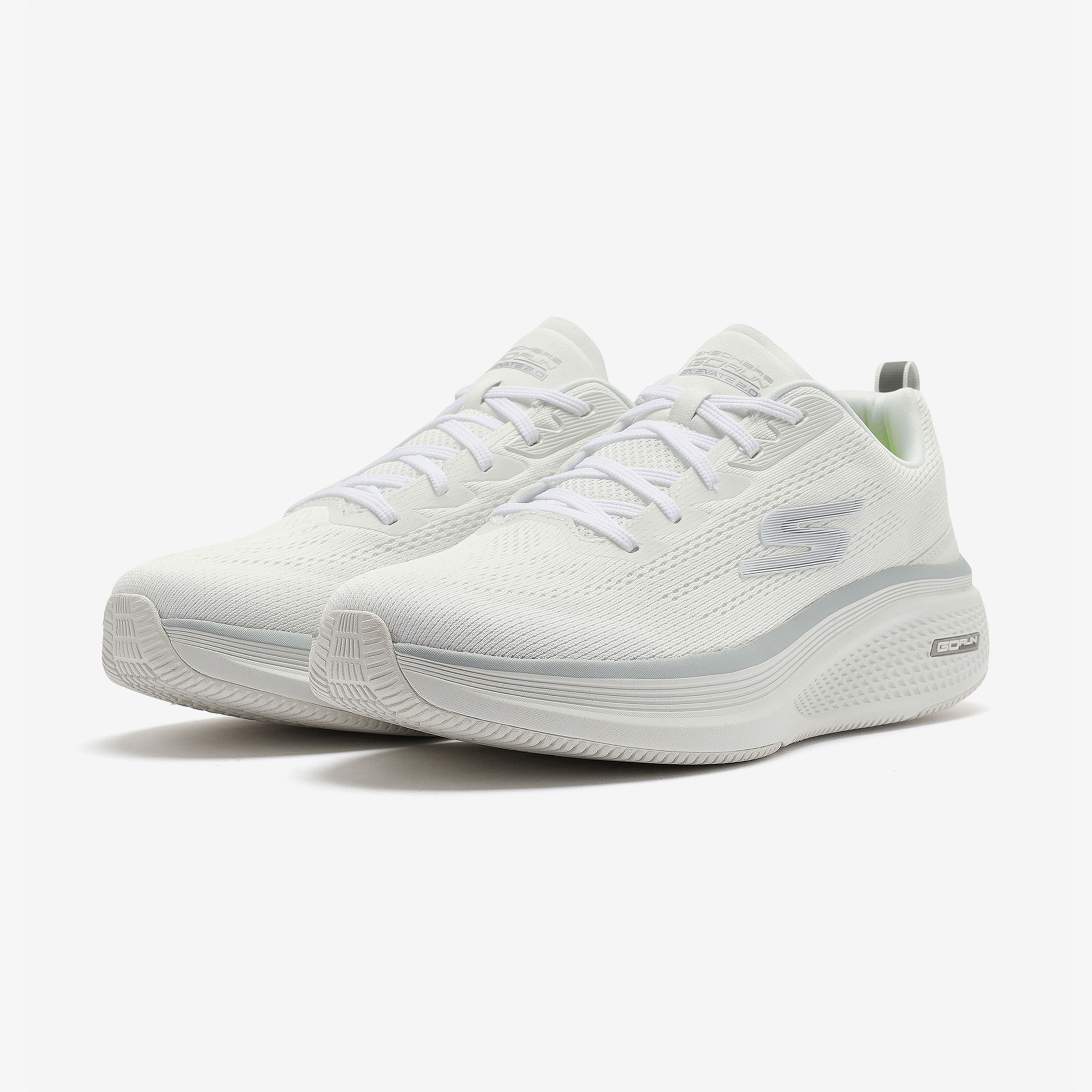 Skechers Go Run Elevate 2.0 Erkek Beyaz Koşu Ayakkabısı