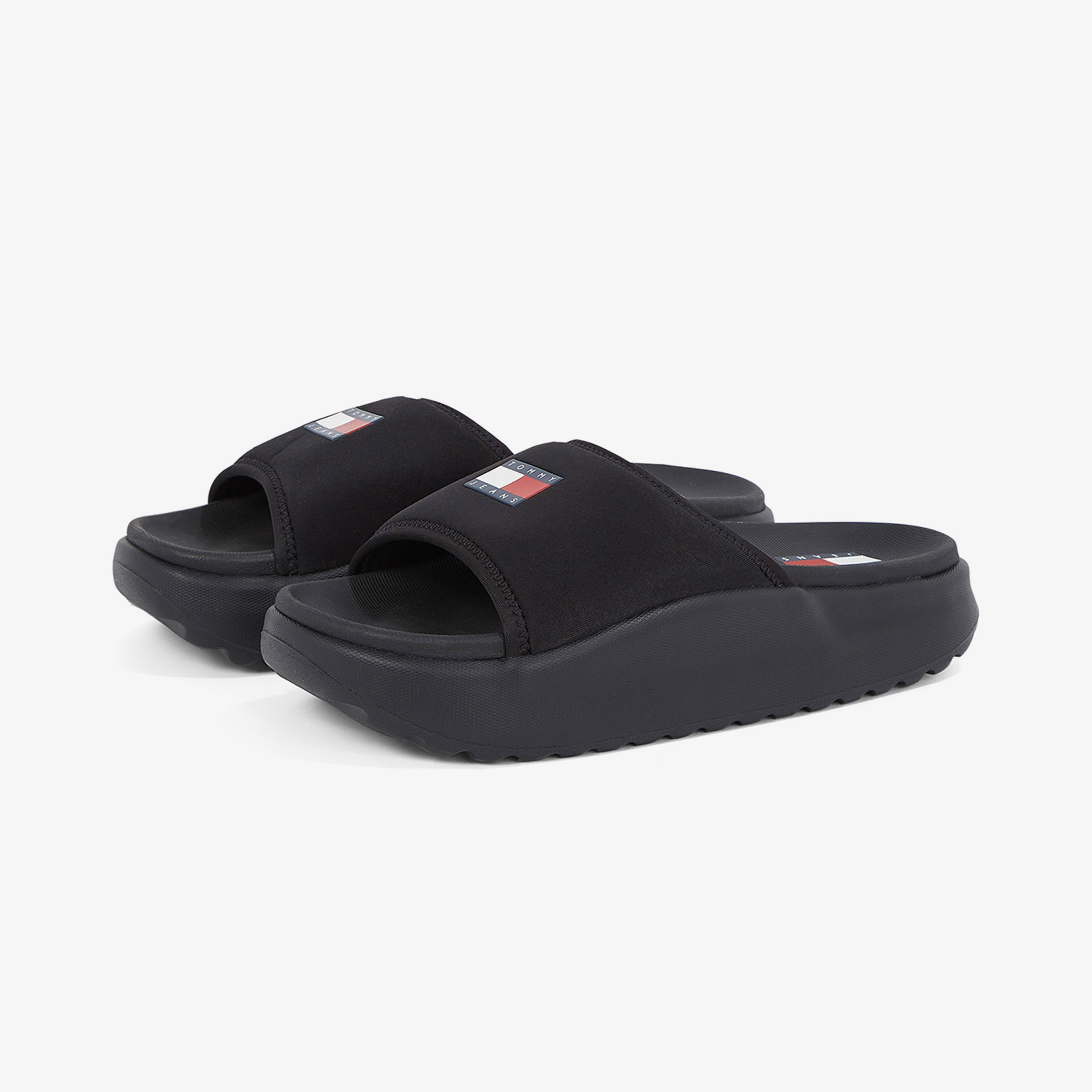 Tommy Hilfiger Comfy Pool Kadın Siyah Terlik