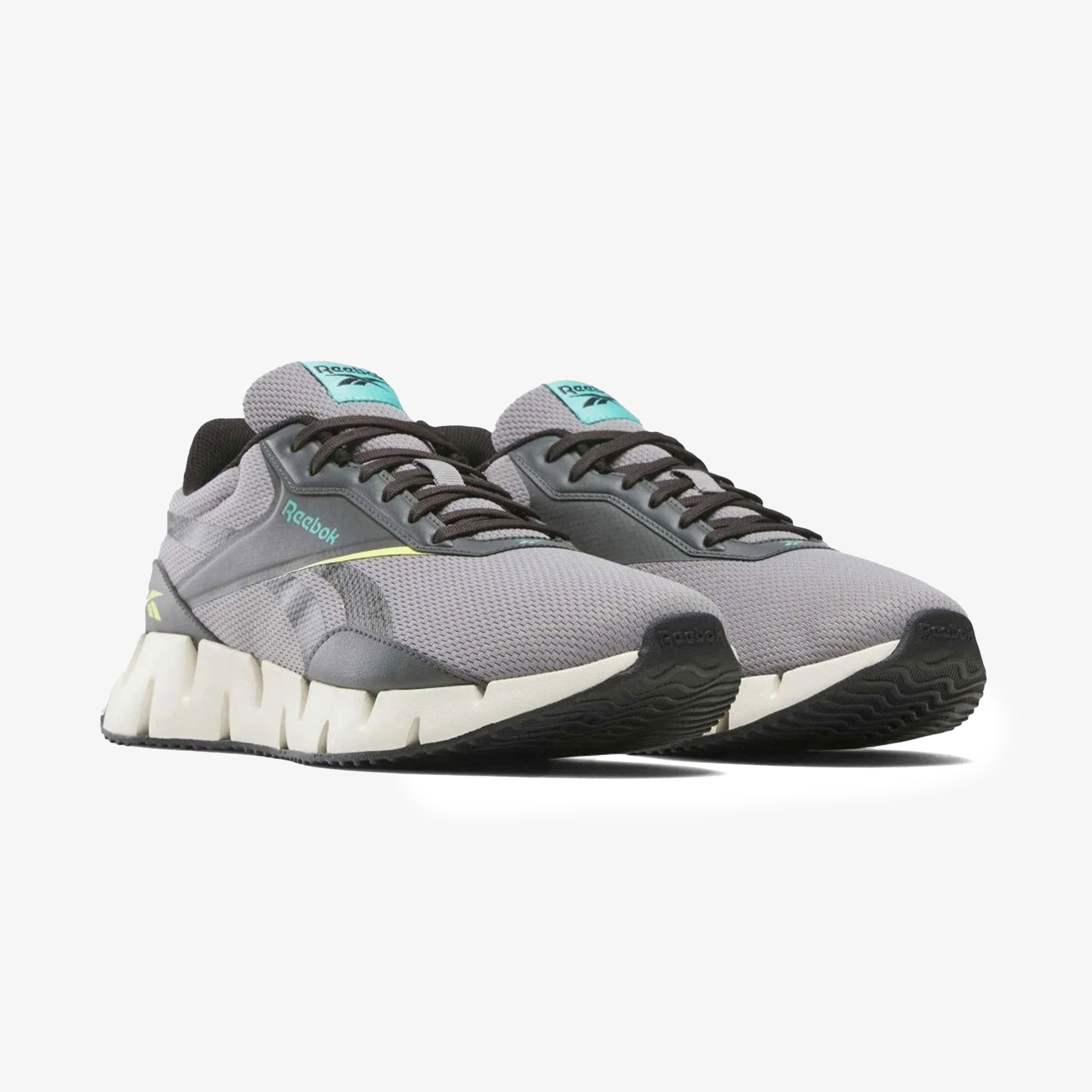 Reebok Zig Dynamic Str Erkek Gri Koşu Ayakkabısı