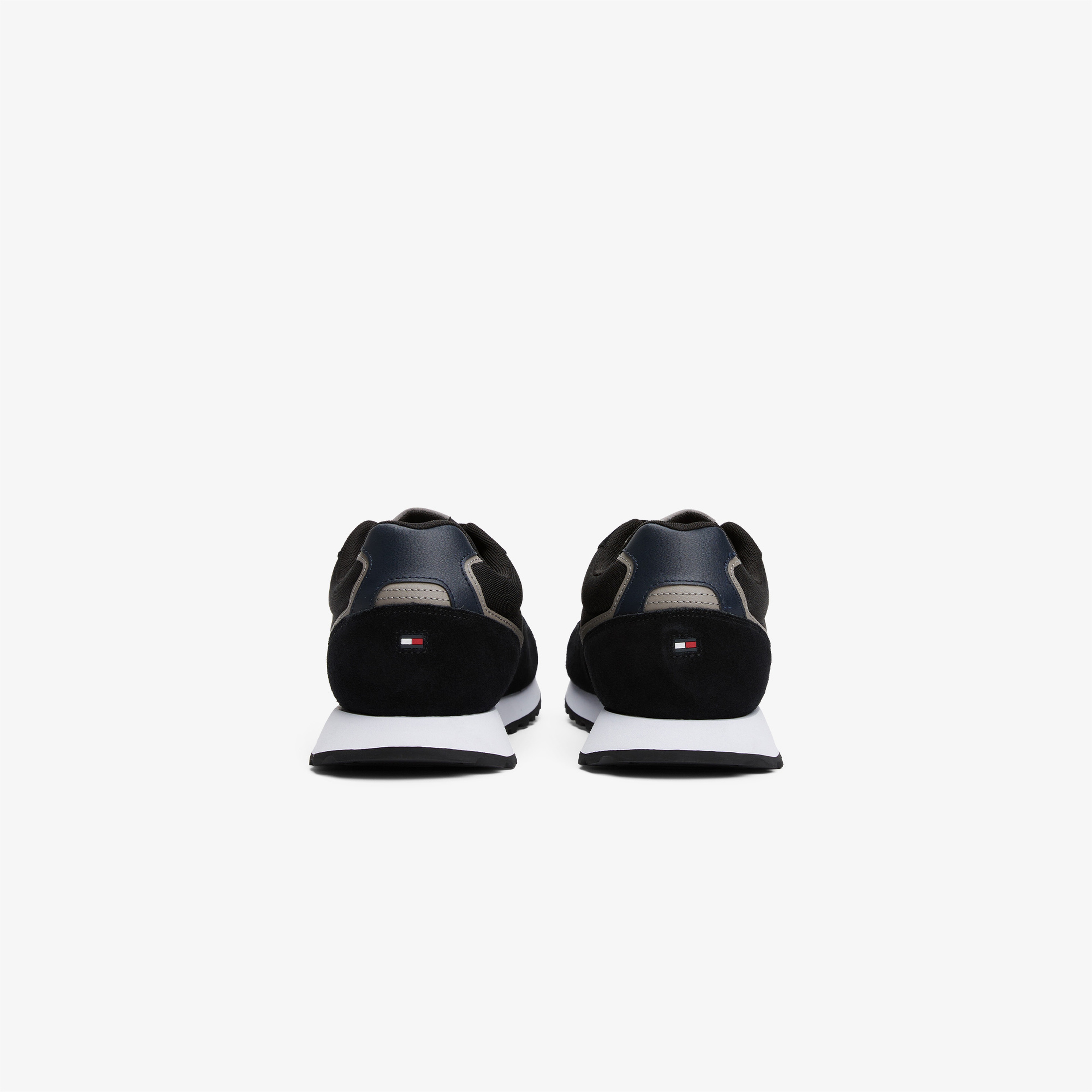 Tommy Hilfiger Suede Erkek Siyah Sneaker