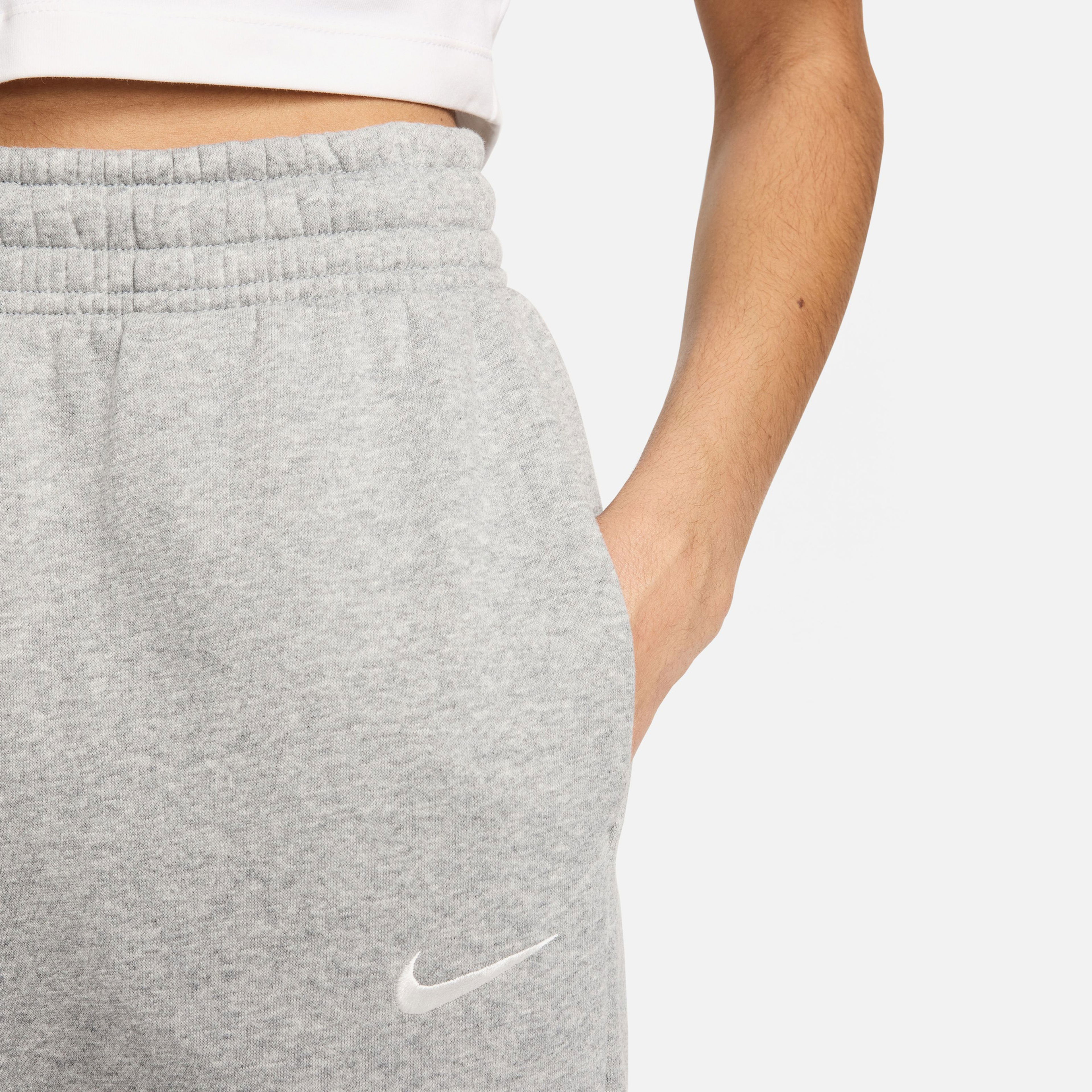 Nike Sportswear Phoenix Fleece Kadın Gri Eşofman Altı