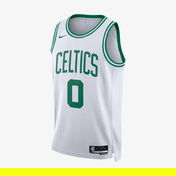 Nike NBA Boston Celtics Jayson Tatum Erkek Beyaz Basketbol Forması
