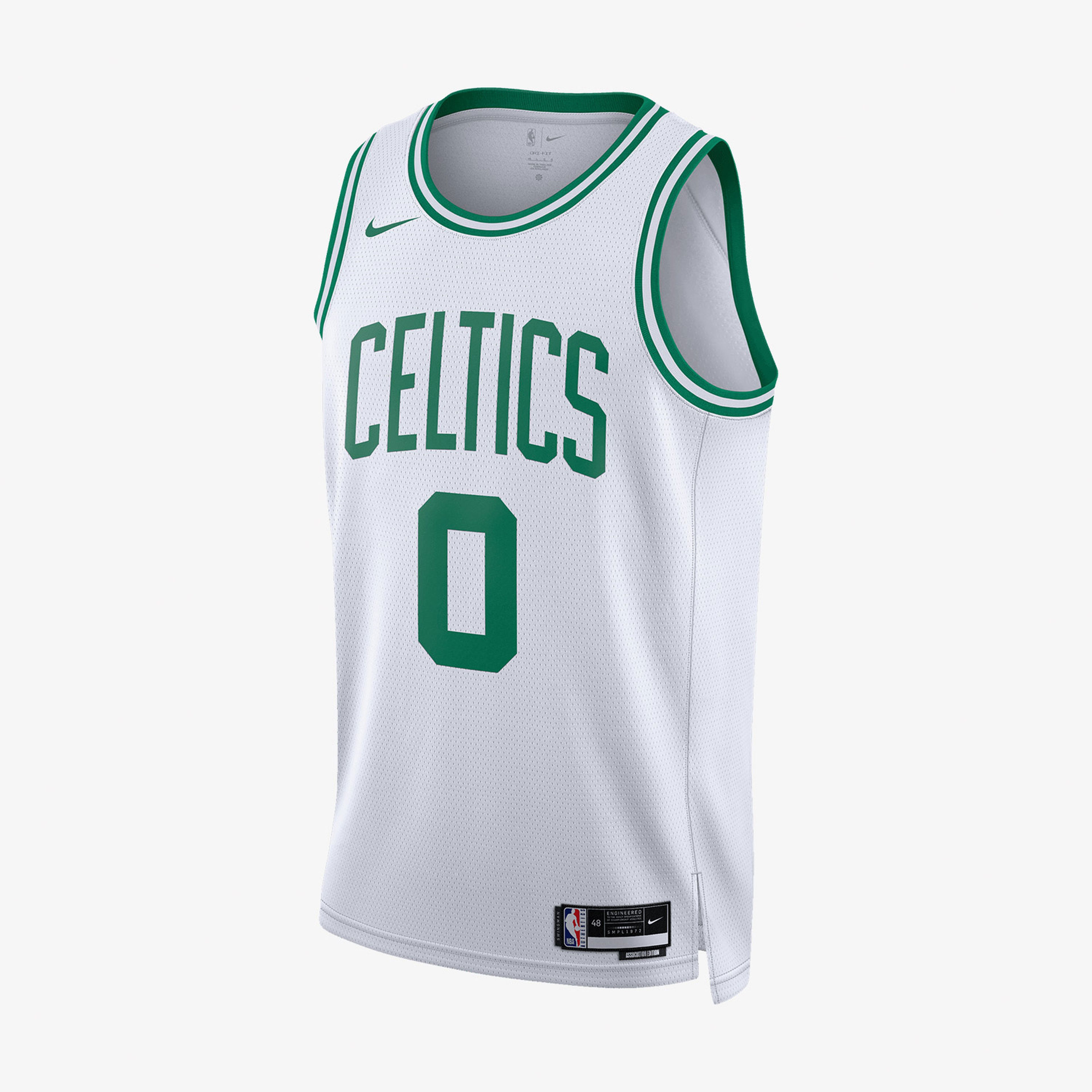 Nike NBA Boston Celtics Jayson Tatum Erkek Beyaz Basketbol Forması