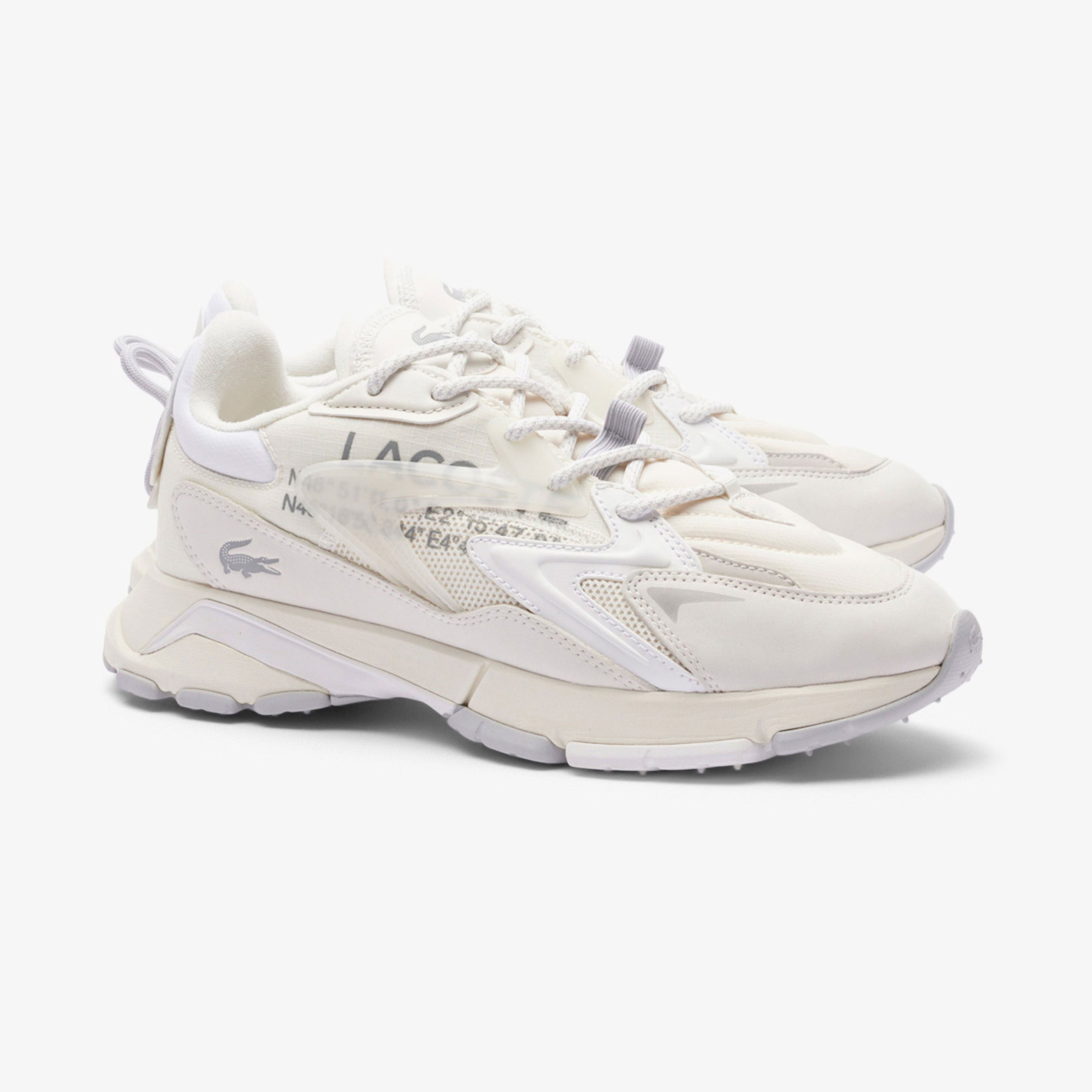 Lacoste L003 Neo Kadın Krem Sneaker