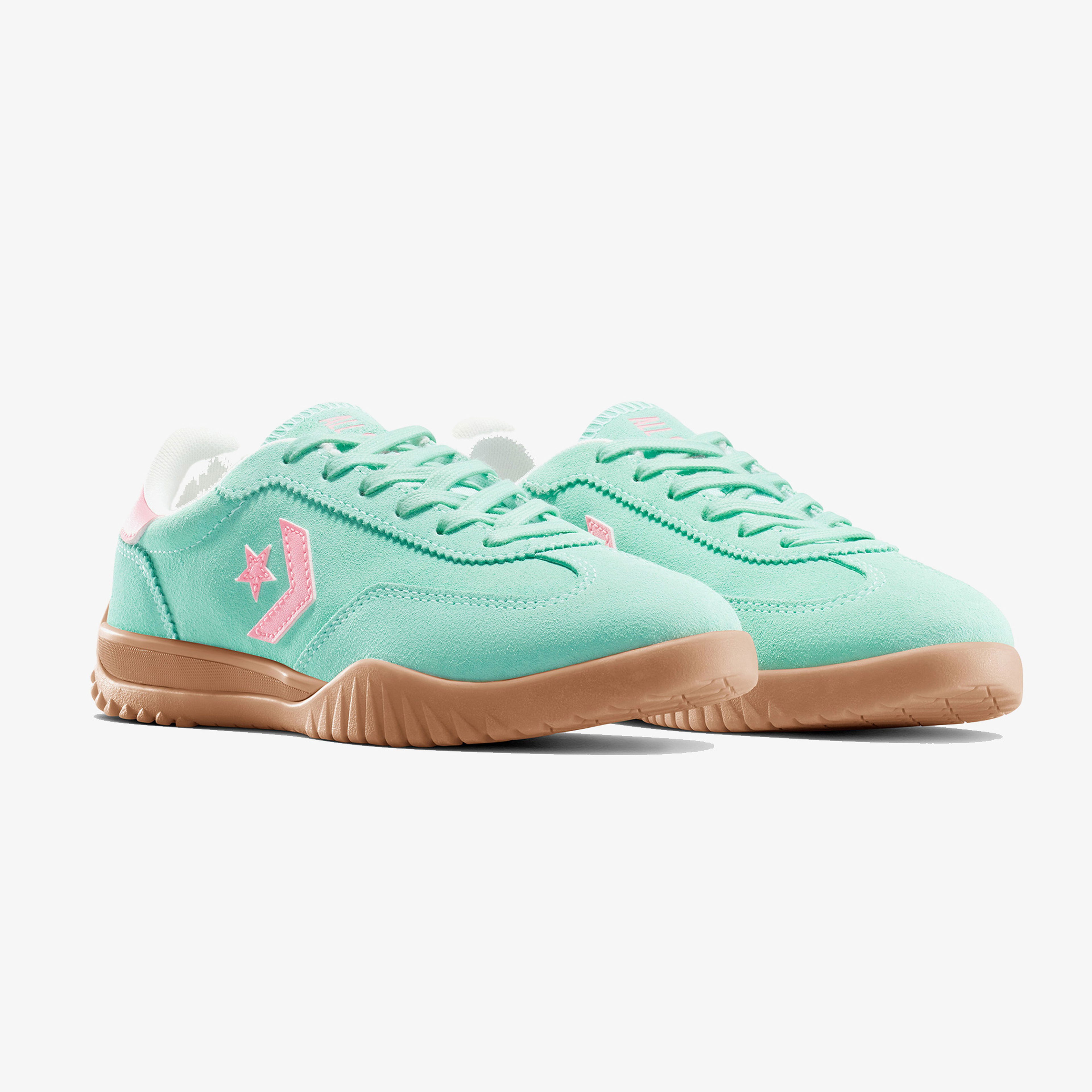 Converse Run Star Trainer Suede Unisex Yeşil Sneaker