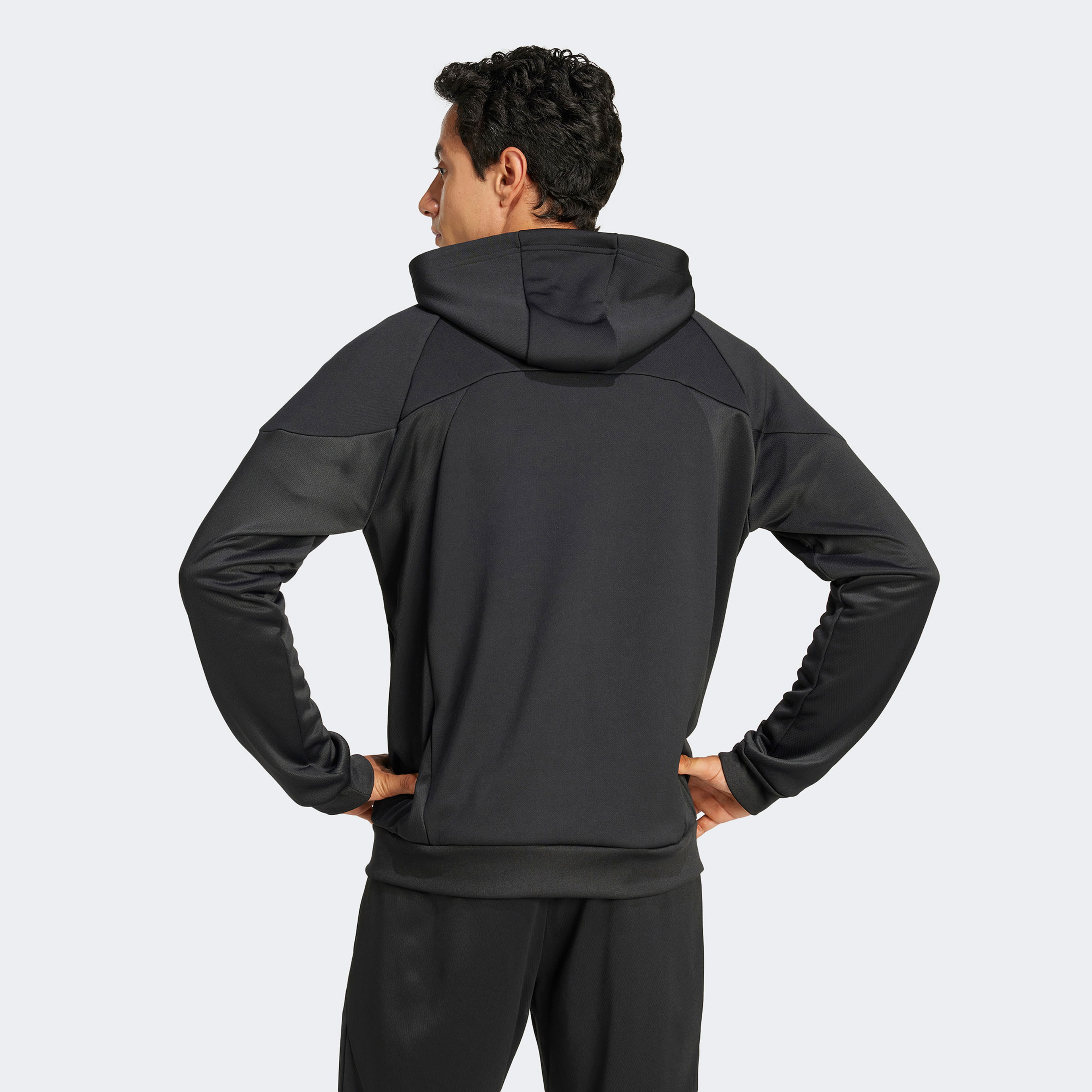adidas Tiro 25 Full Zip Erkek Siyah Sweatshirt
