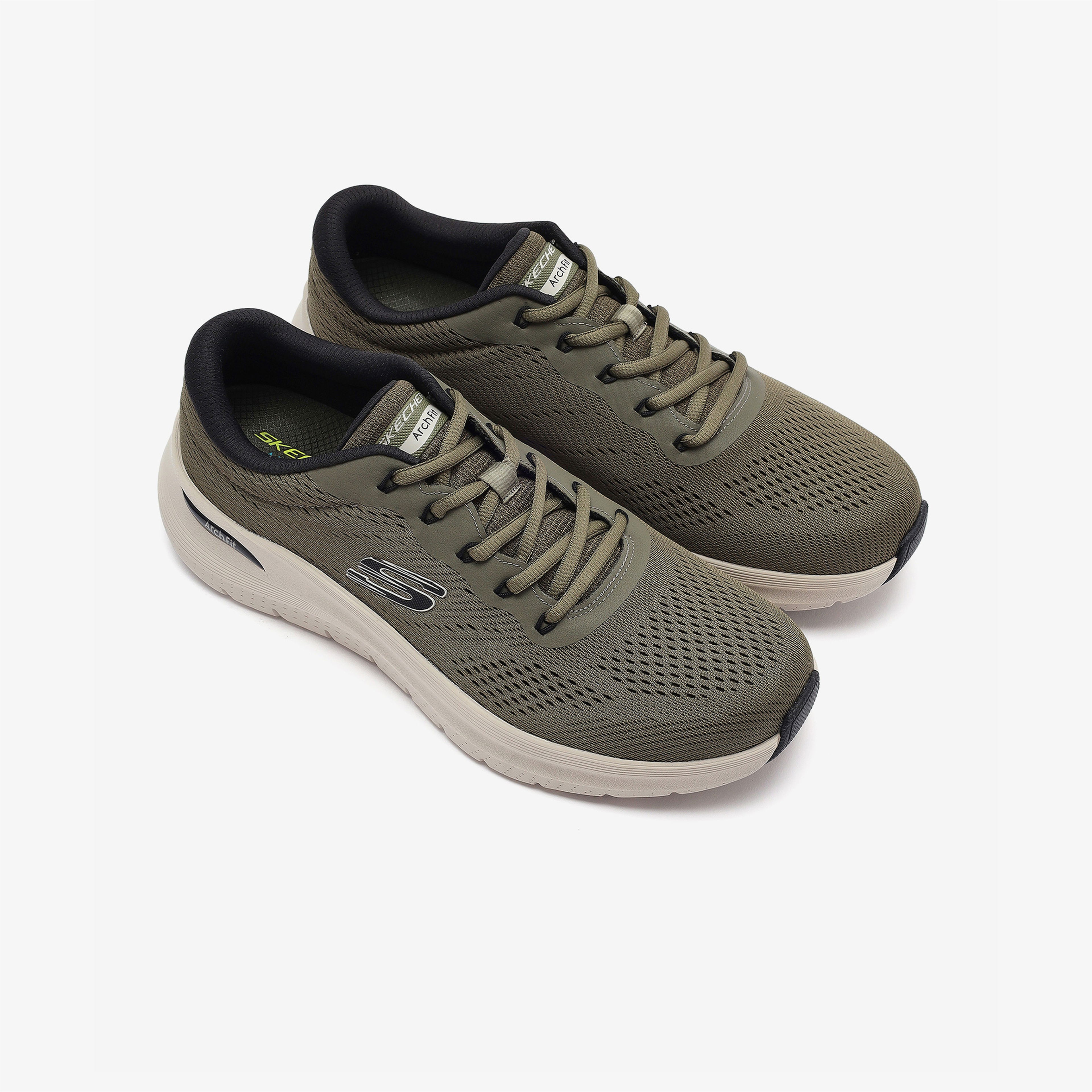 Skechers Arch Fit 2.0 Erkek Yeşil Spor Ayakkabı