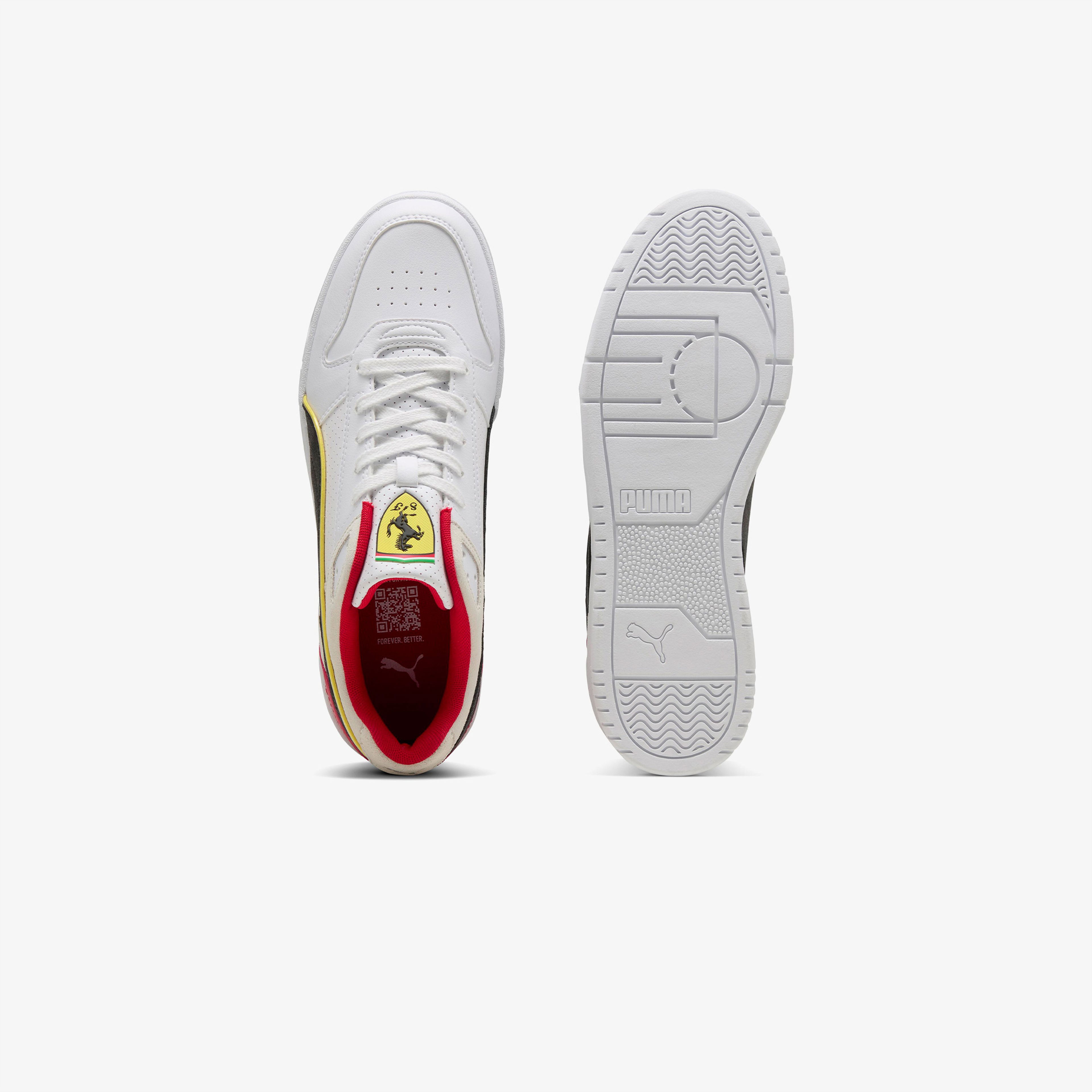 Puma Ferrari Rbd Game Low Erkek Beyaz Sneaker