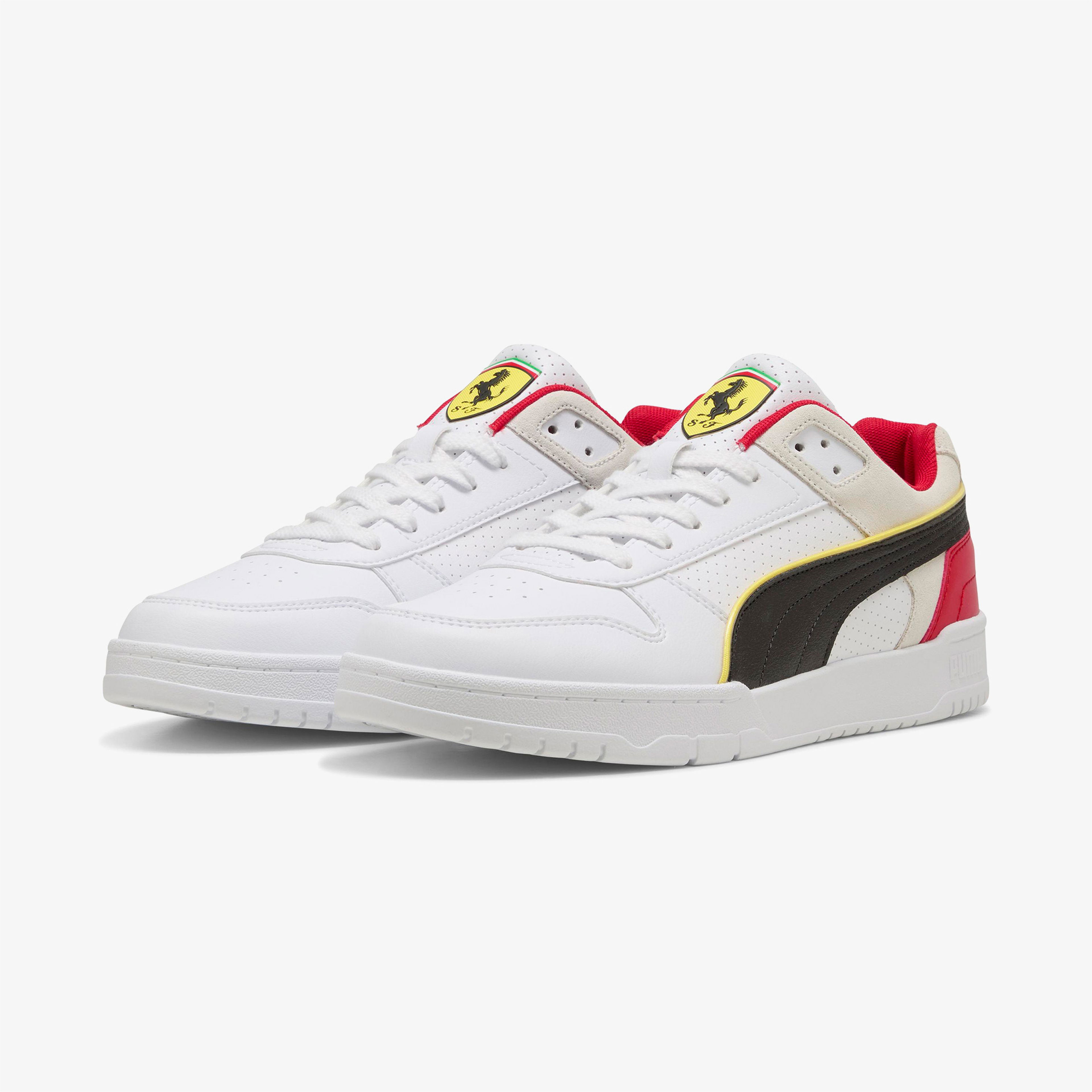 Puma Ferrari Rbd Game Low Erkek Beyaz Sneaker