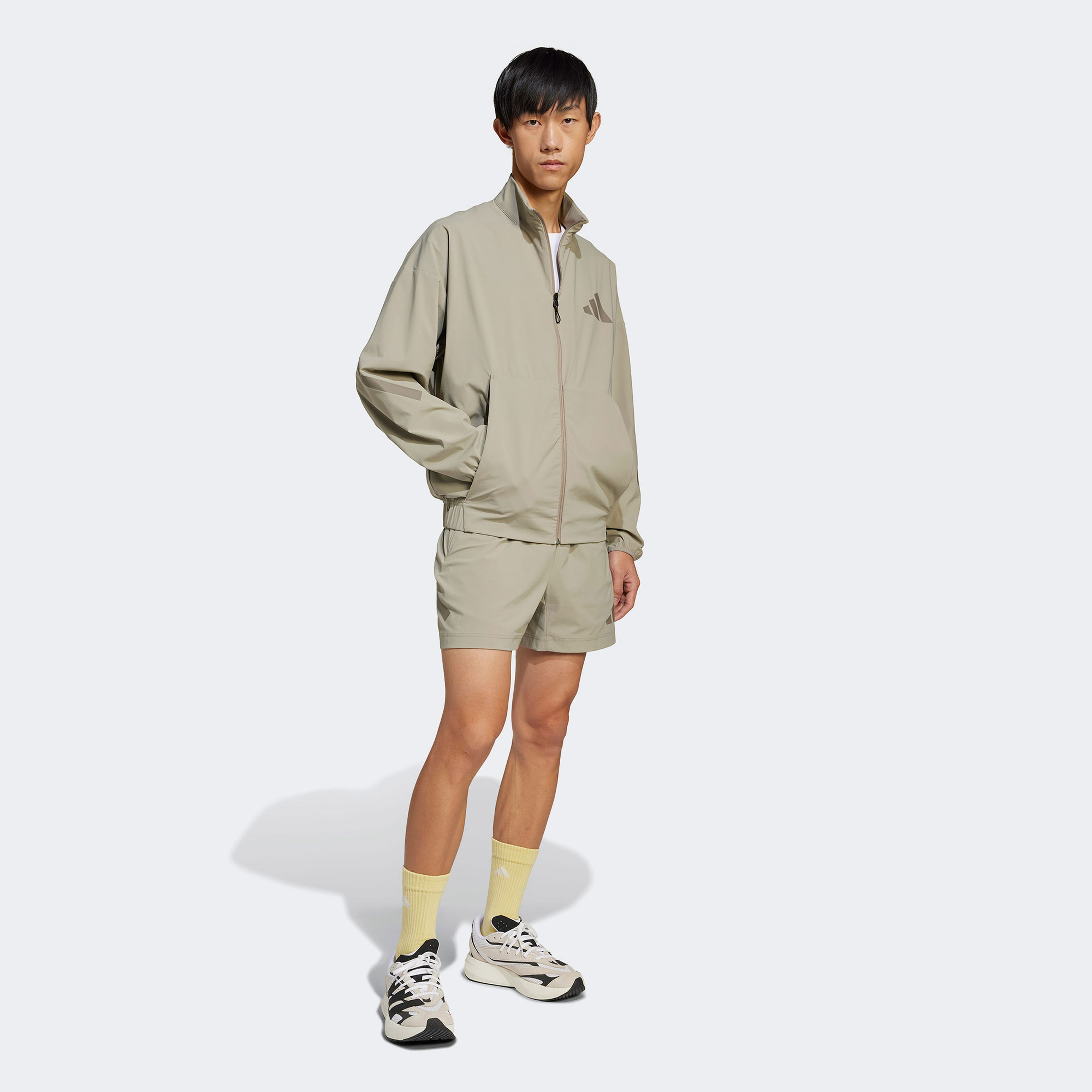 adidas Z.N.E. Woven Erkek Bej Şort