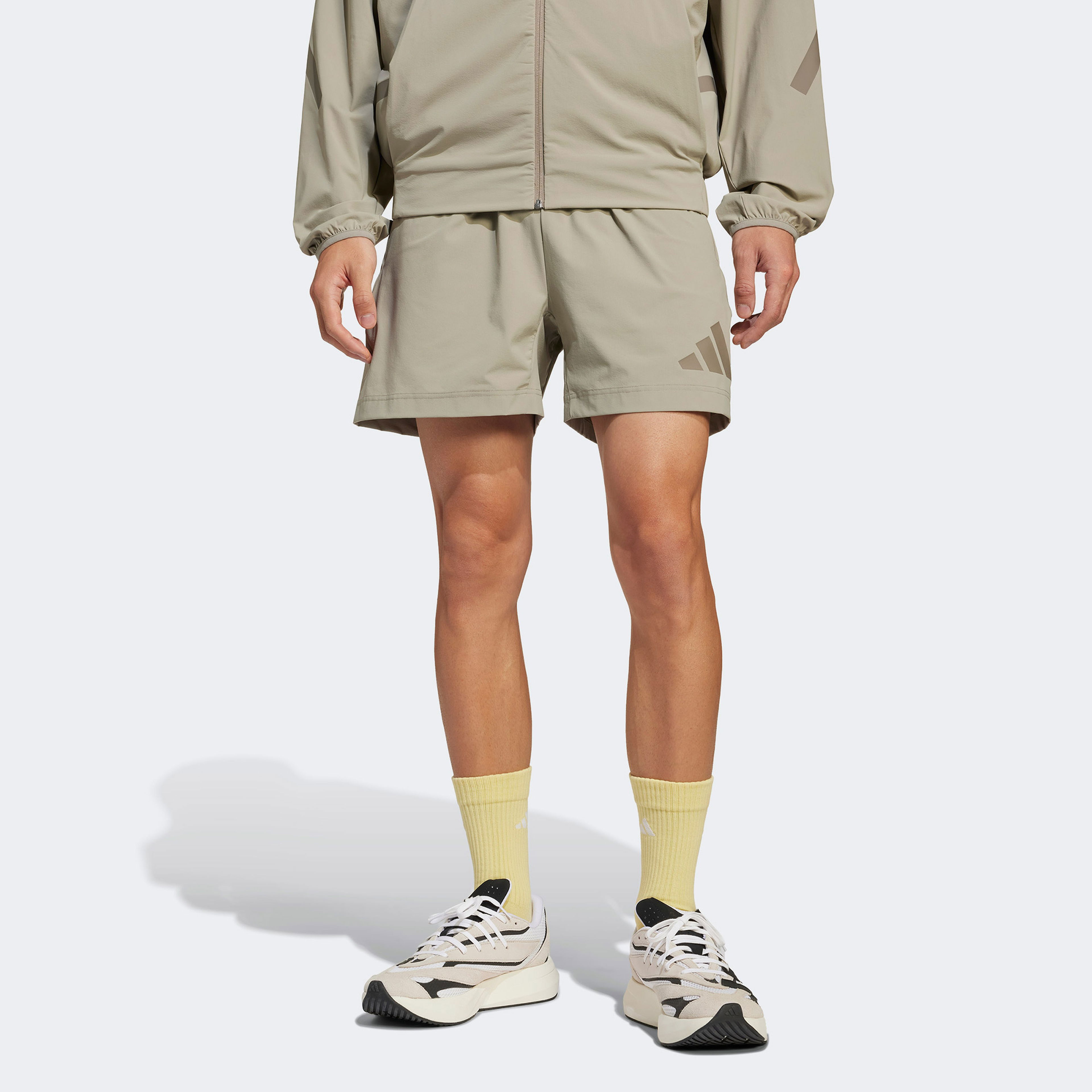 adidas Z.N.E. Woven Erkek Bej Şort