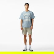 Under Armour Heavyweight Varsity Oversize Erkek Mavi T-Shirt