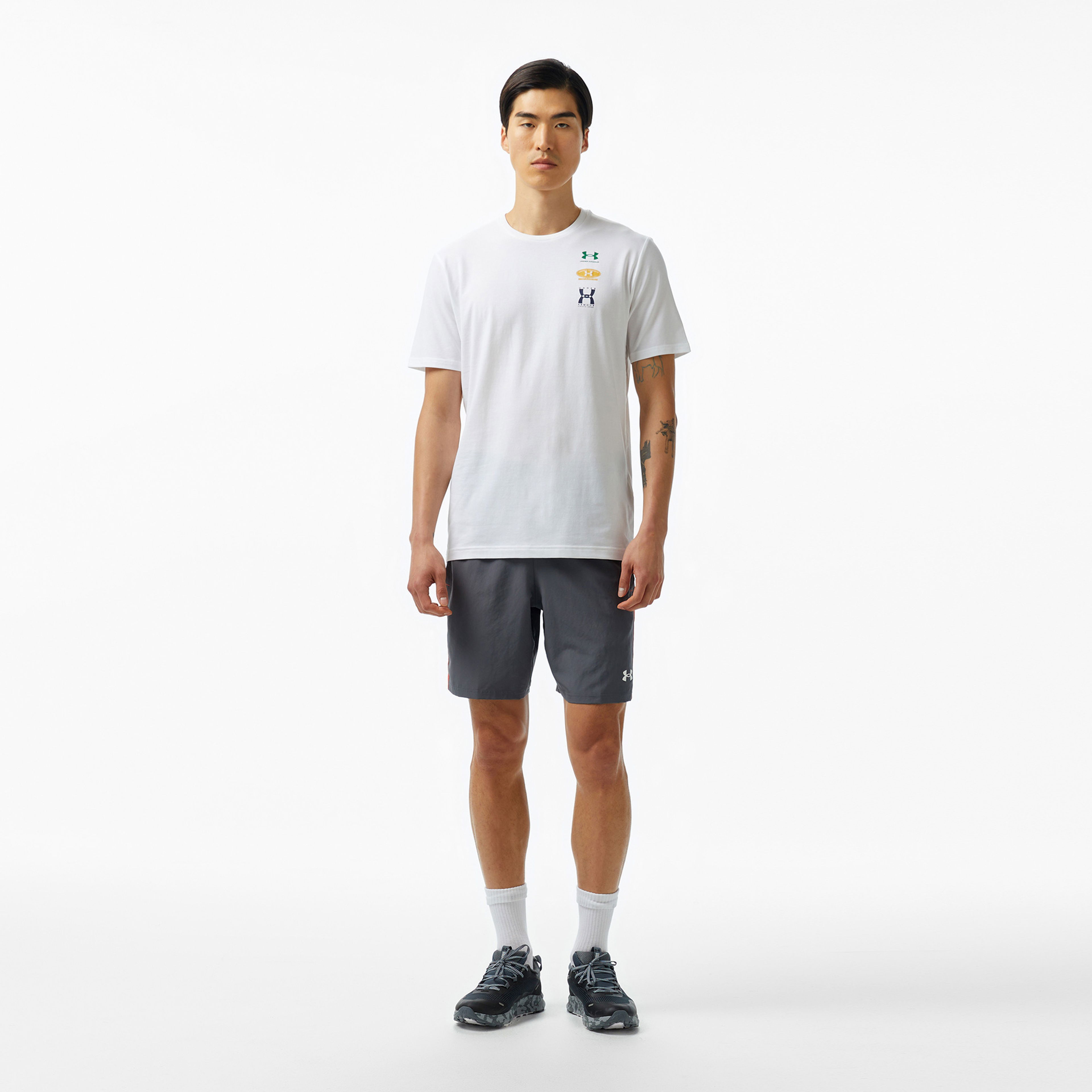 Under Armour Tech Utility Erkek Siyah Koşu Şortu