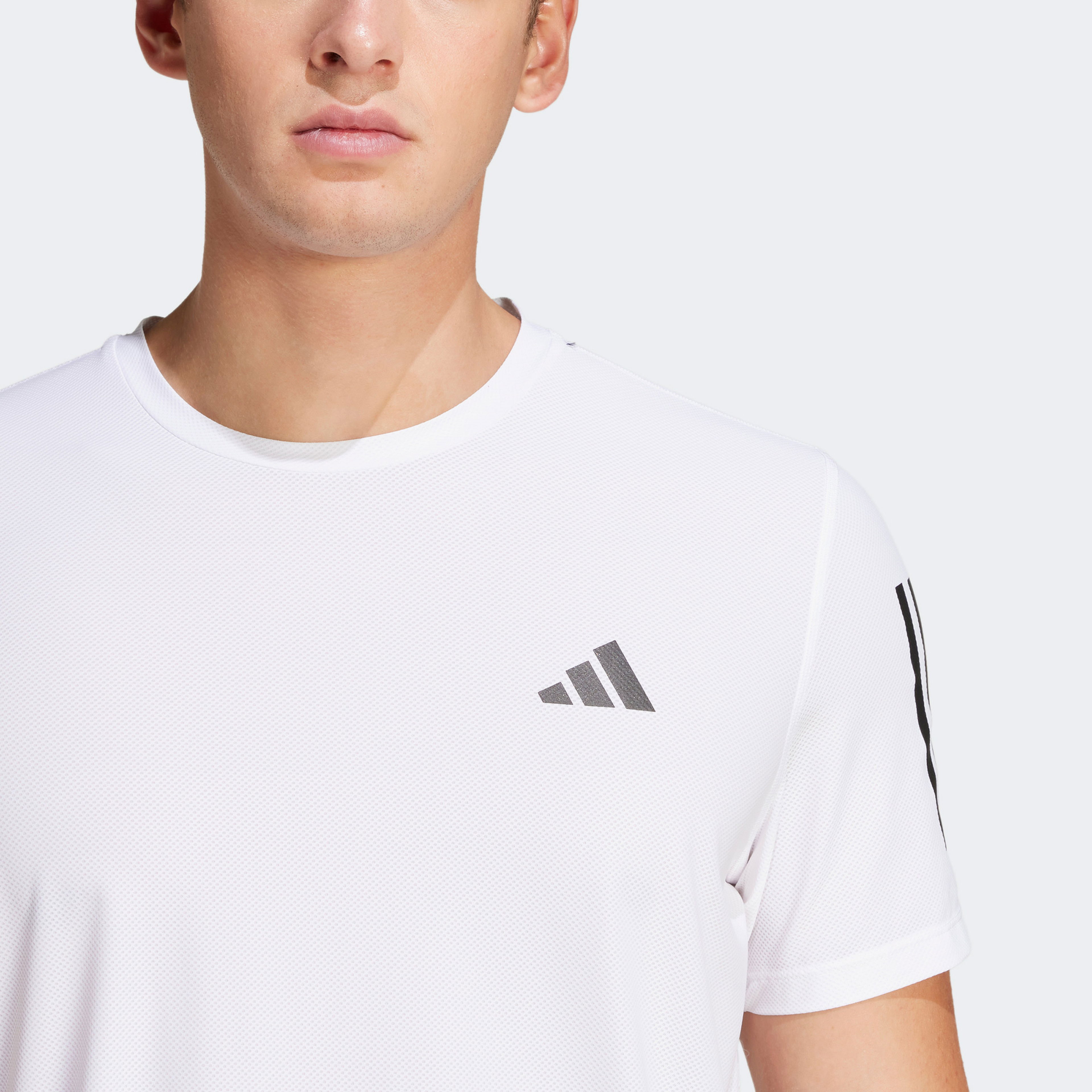 adidas Own The Run Climacool Colorblock Erkek Beyaz T-Shirt