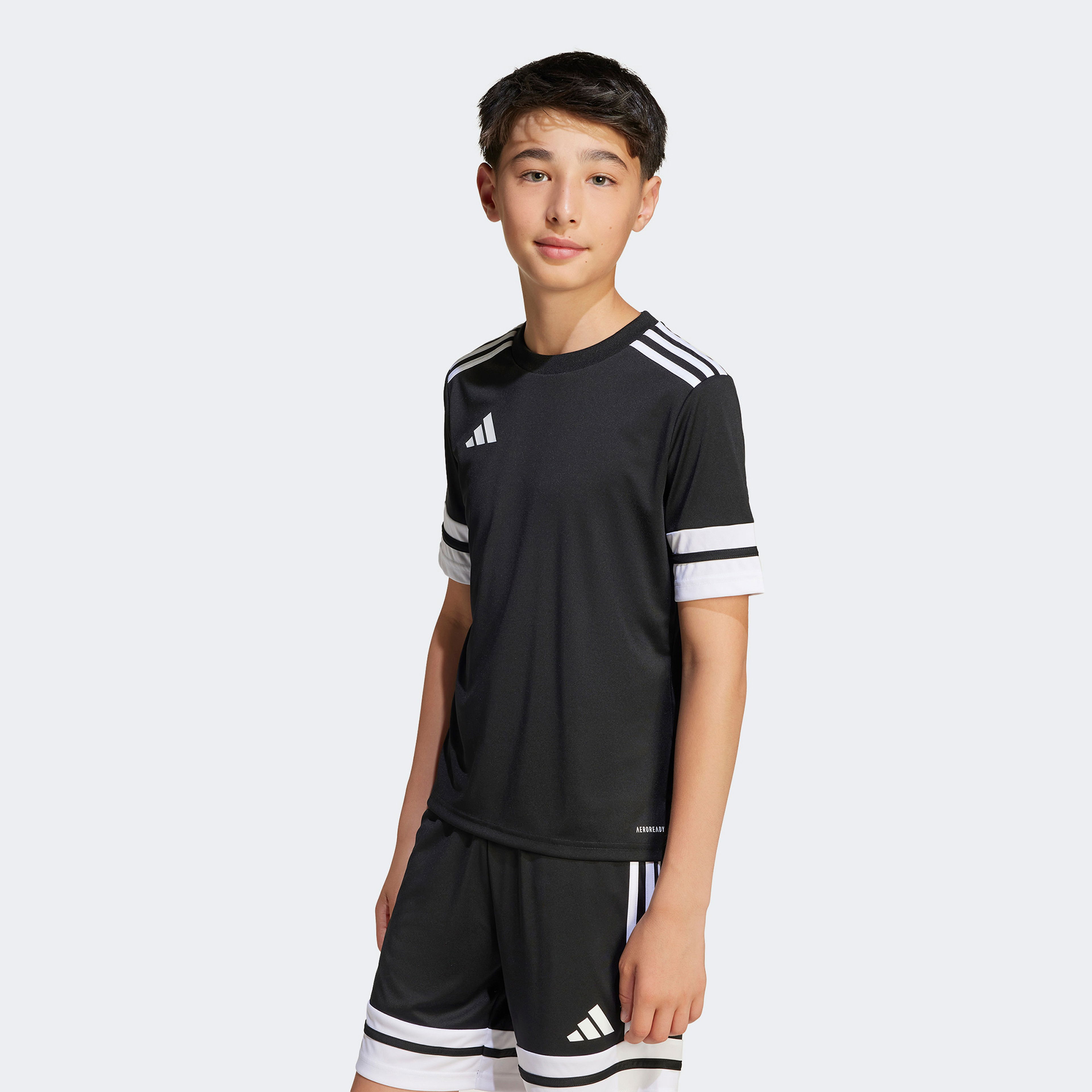 adidas Squadra 25 Çocuk Siyah Futbol Forması