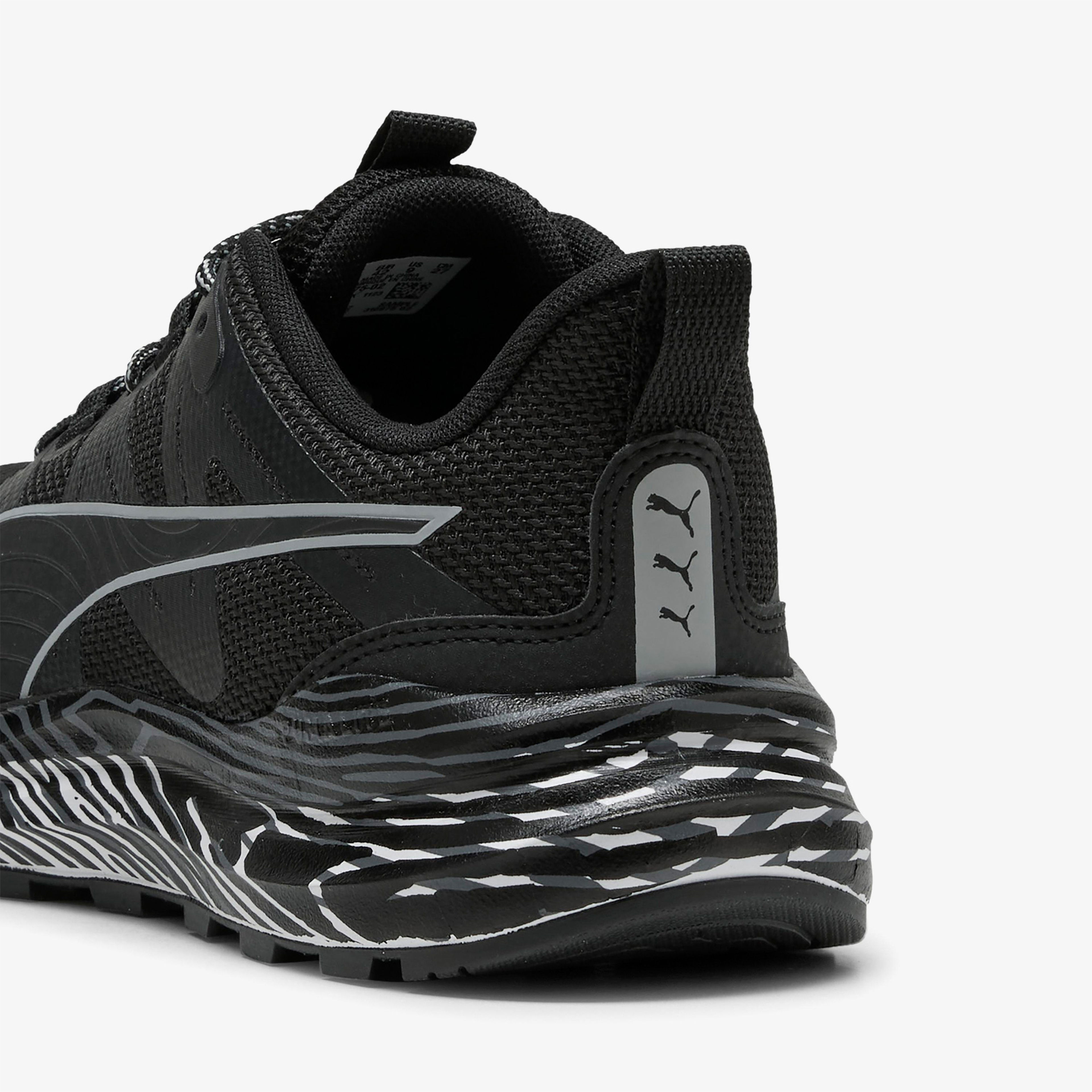 Puma Reflect Lite Trail Biowarp Erkek Siyah Koşu Ayakkabısı