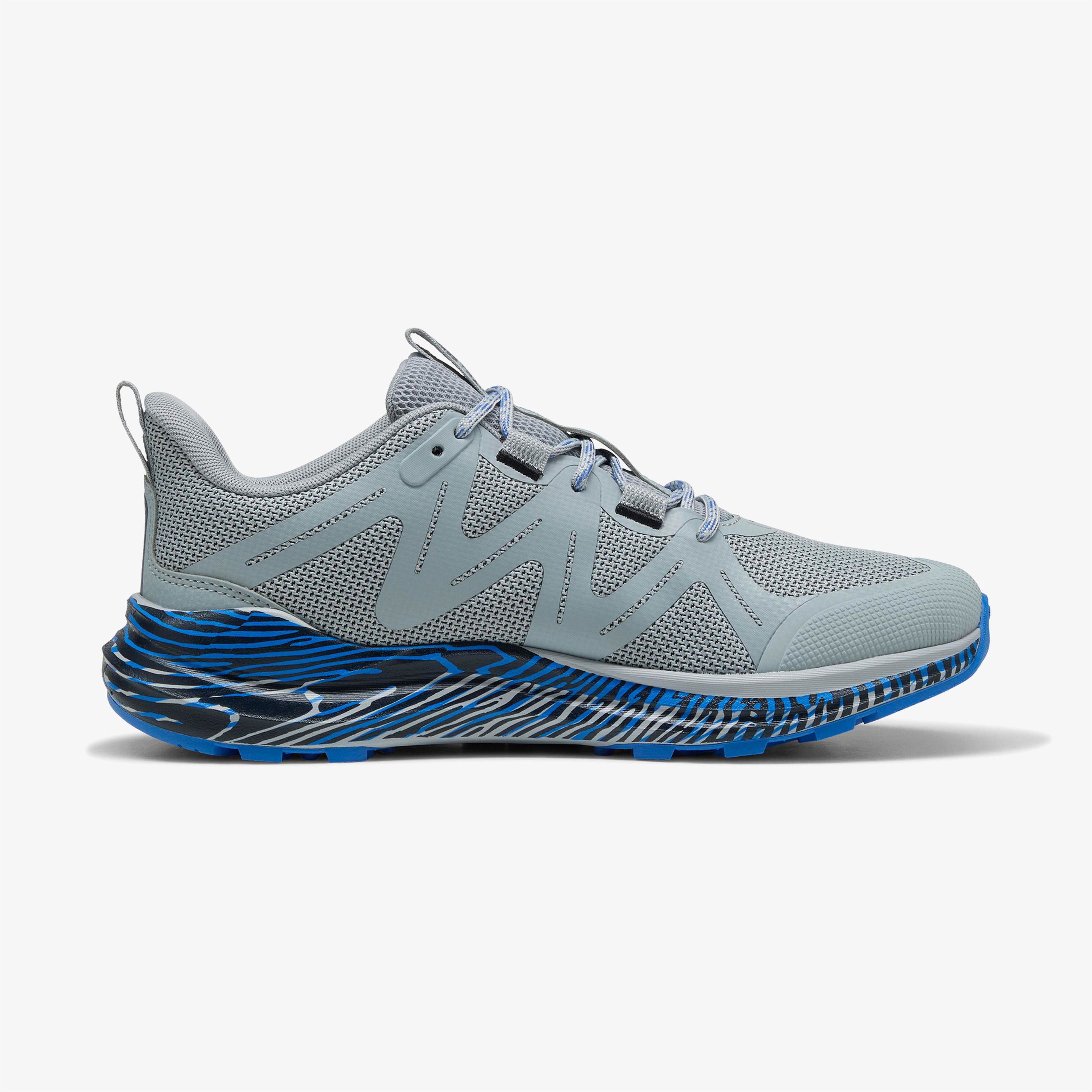 Puma Reflect Lite Trail Biowarp Erkek Gri Koşu Ayakkabısı
