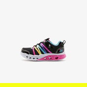 Skechers Flutter Heart Lights Rainbow Bestie Çocuk Siyah Spor Ayakkabı