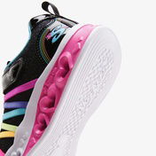 Skechers Flutter Heart Lights Rainbow Bestie Çocuk Siyah Spor Ayakkabı