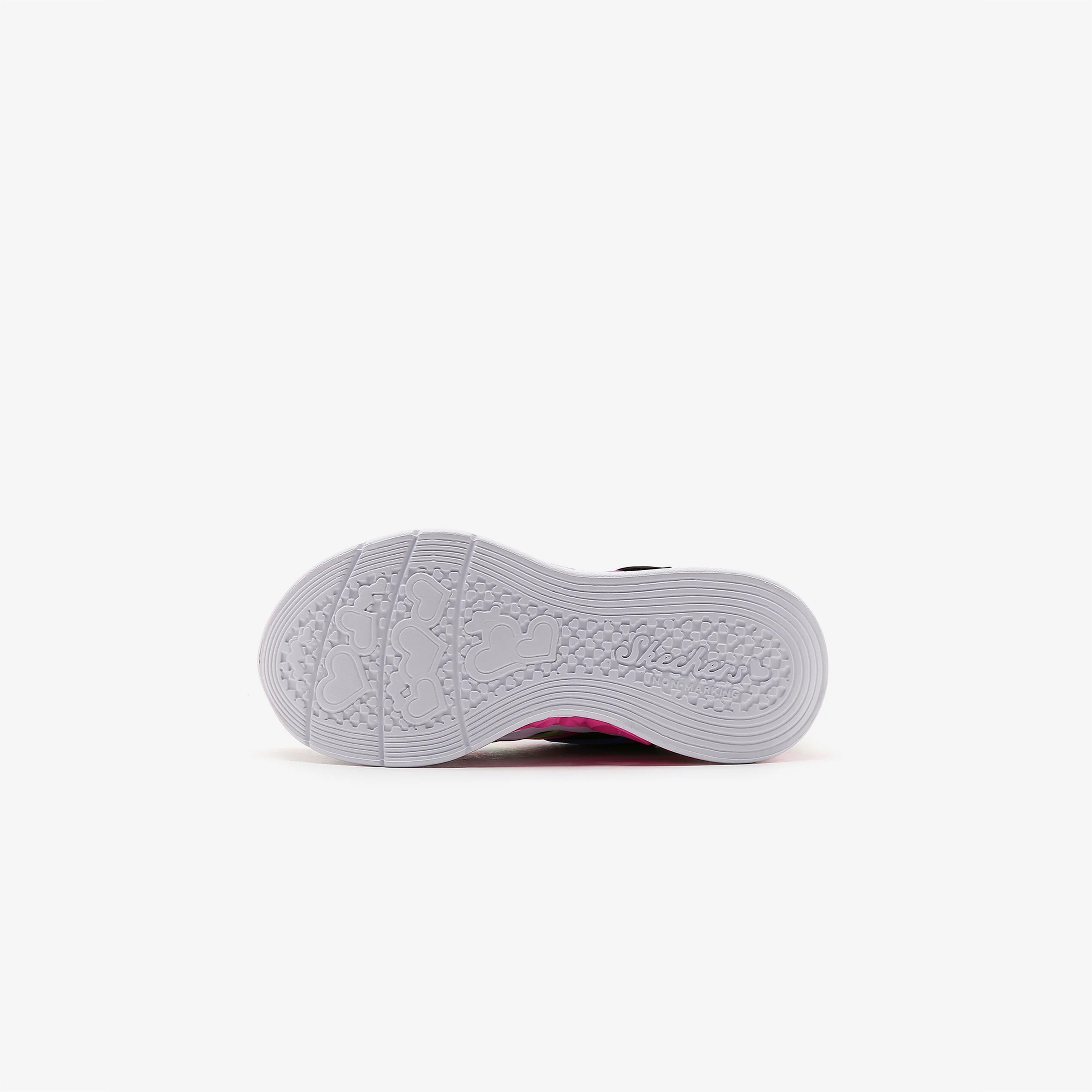 Skechers Flutter Heart Lights Rainbow Bestie Çocuk Siyah Spor Ayakkabı