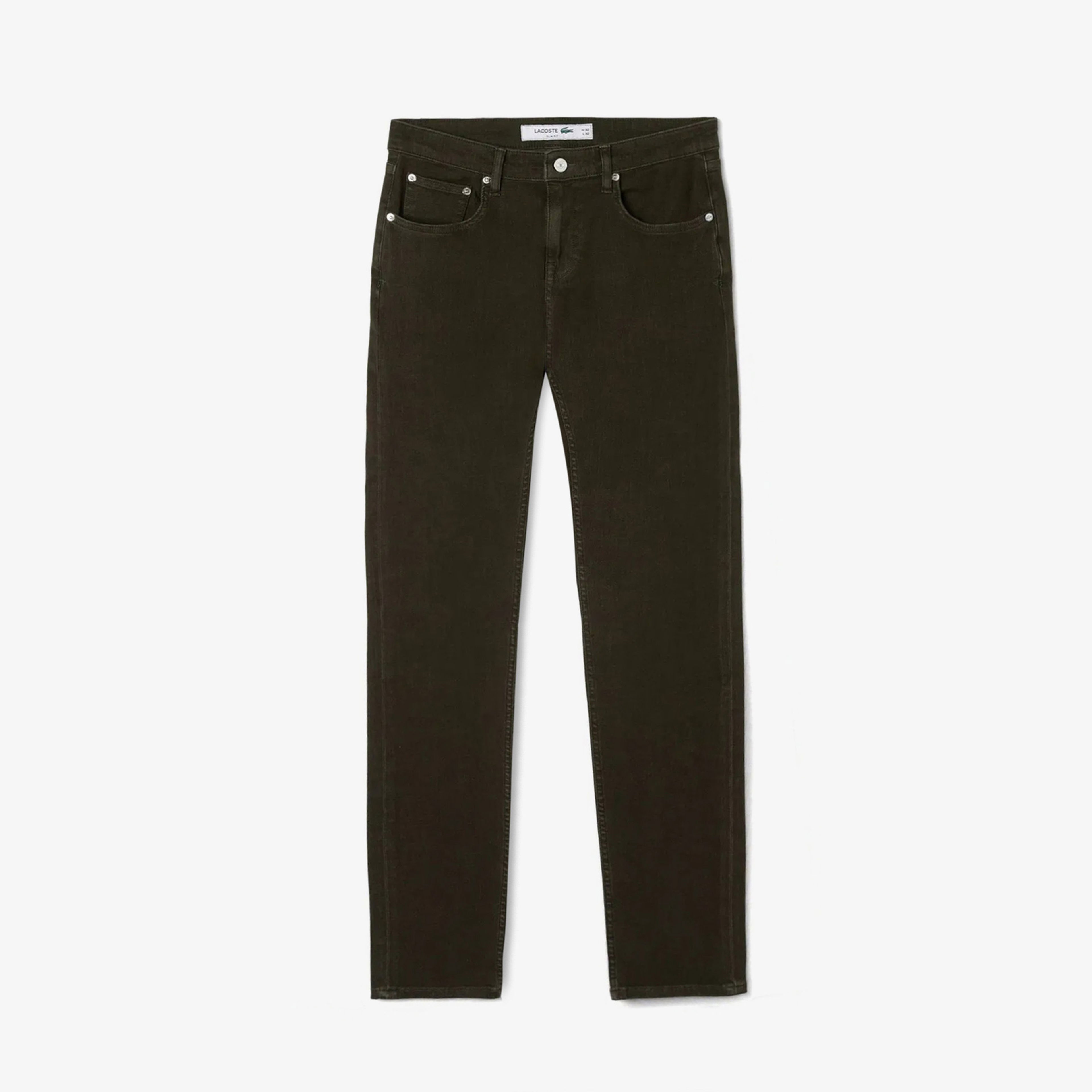 Lacoste Erkek Slim Fit Yeşil Jean Pantolon