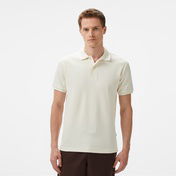 Nautica Erkek Ekru Slim Fit Polo Yaka T-Shirt