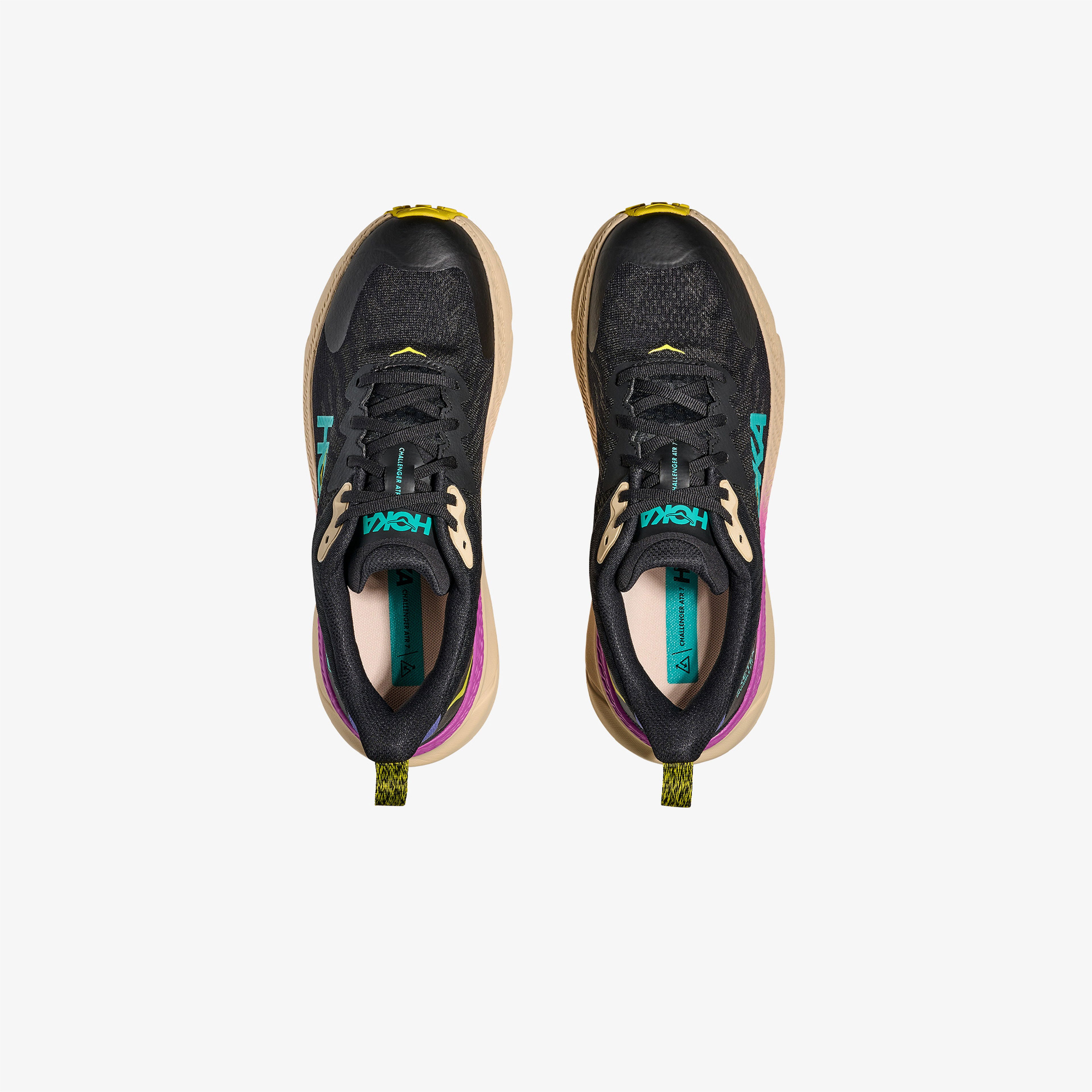 Hoka Challenger ATR 7 Gore-Tex Erkek Siyah Arazi Koşu Ayakkabısı