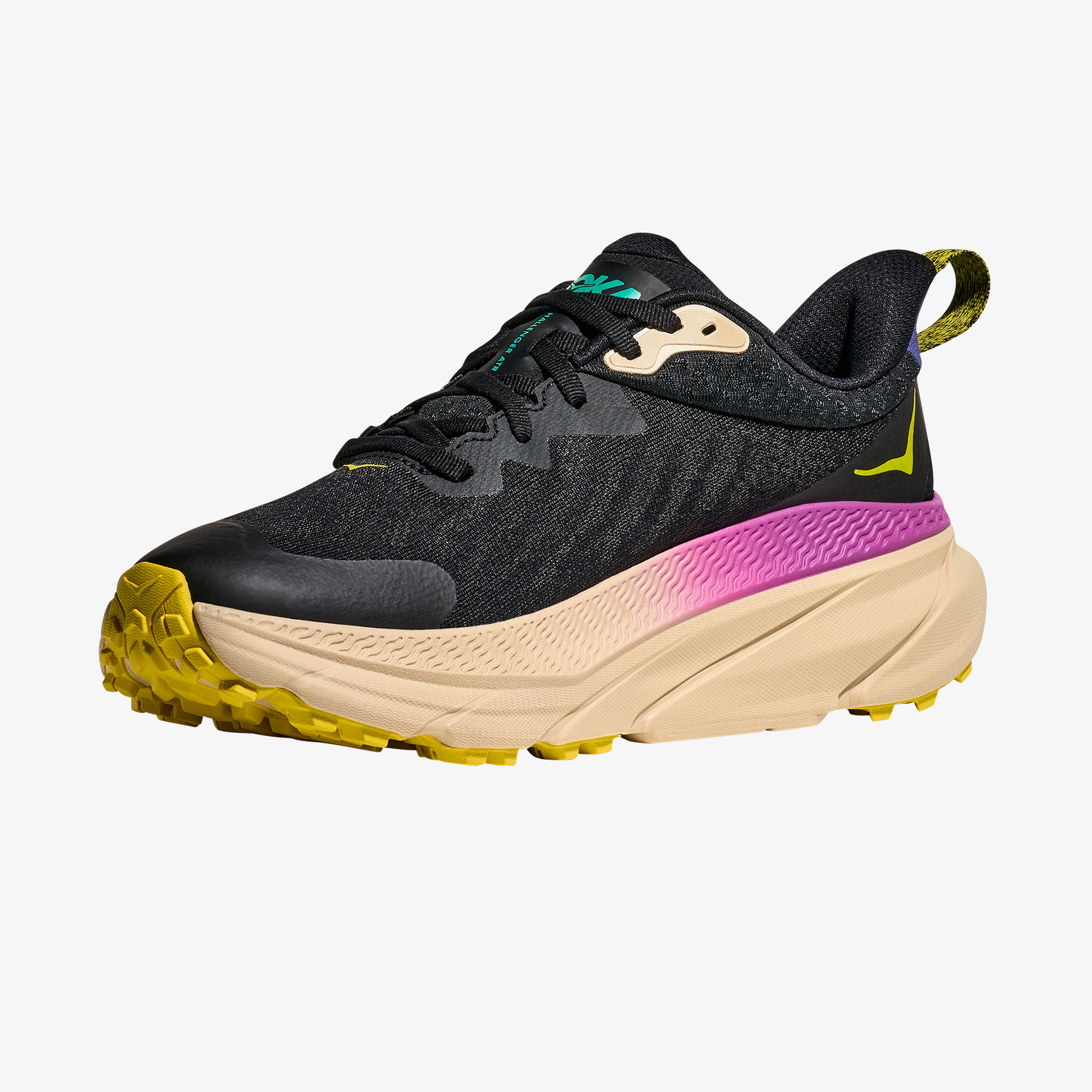 Hoka Challenger ATR 7 Gore-Tex Erkek Siyah Arazi Koşu Ayakkabısı