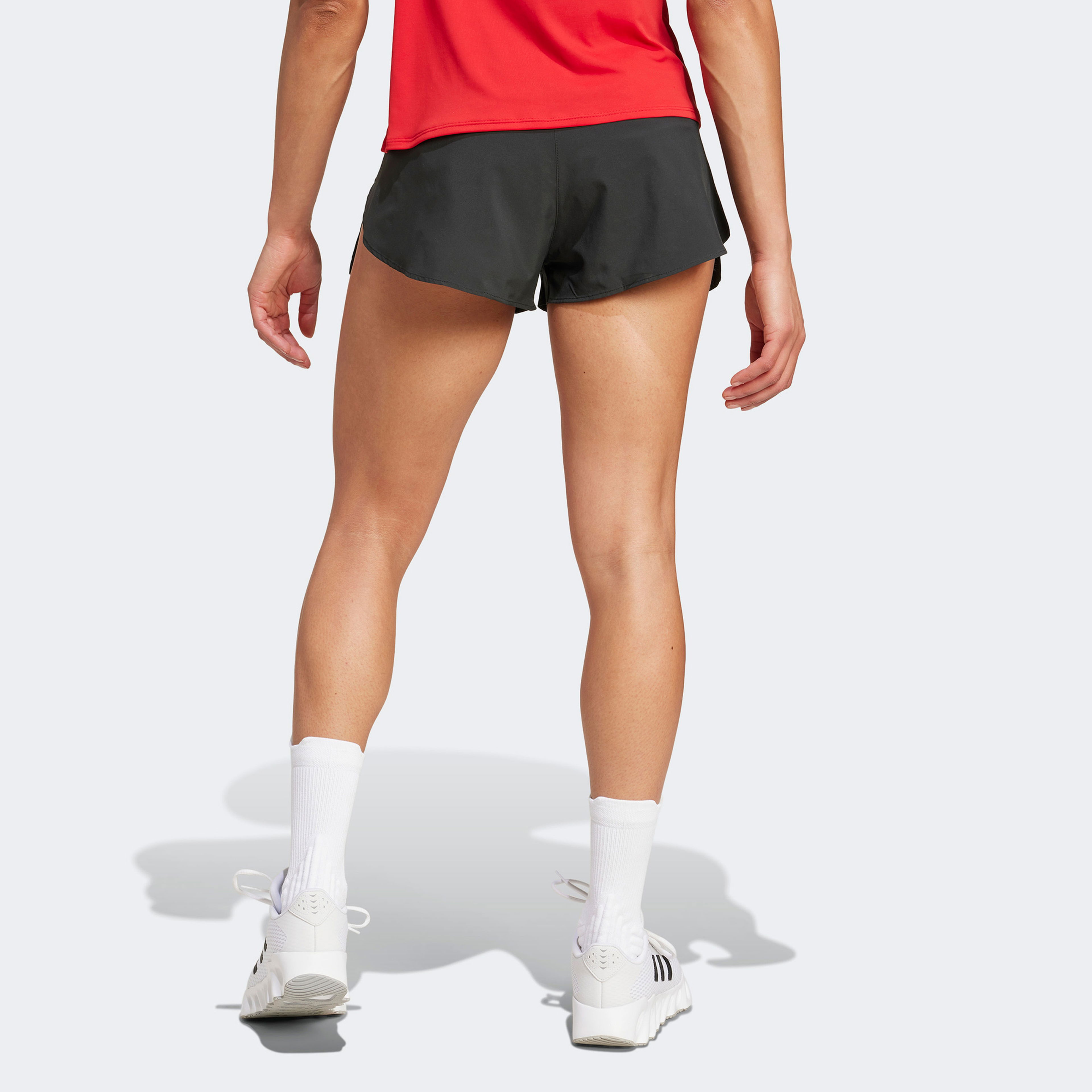 adidas Adizero Essentials Split Kadın Siyah Koşu Şortu