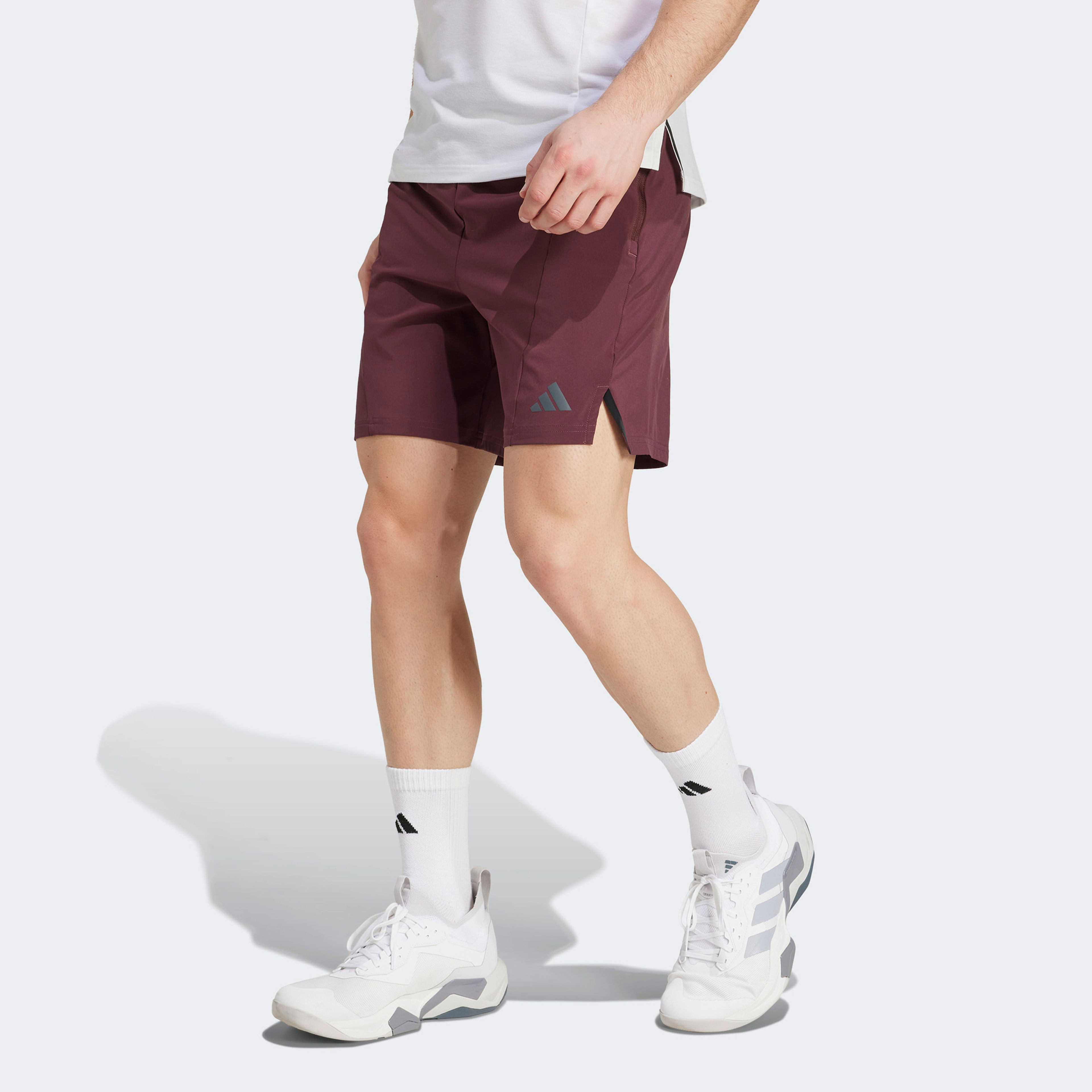 adidas Designed For Erkek Bordo Antrenman Şort