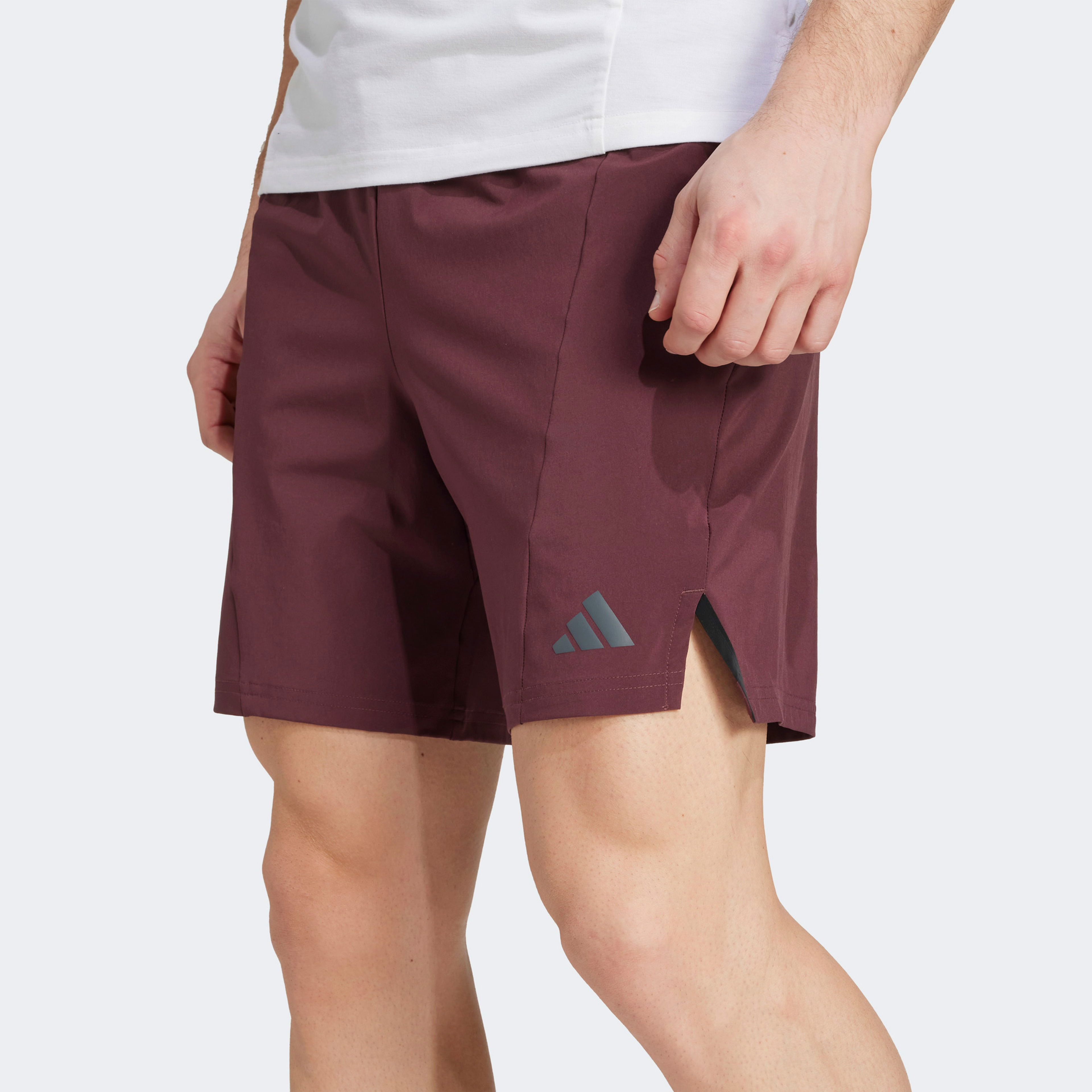adidas Designed For Erkek Bordo Antrenman Şort
