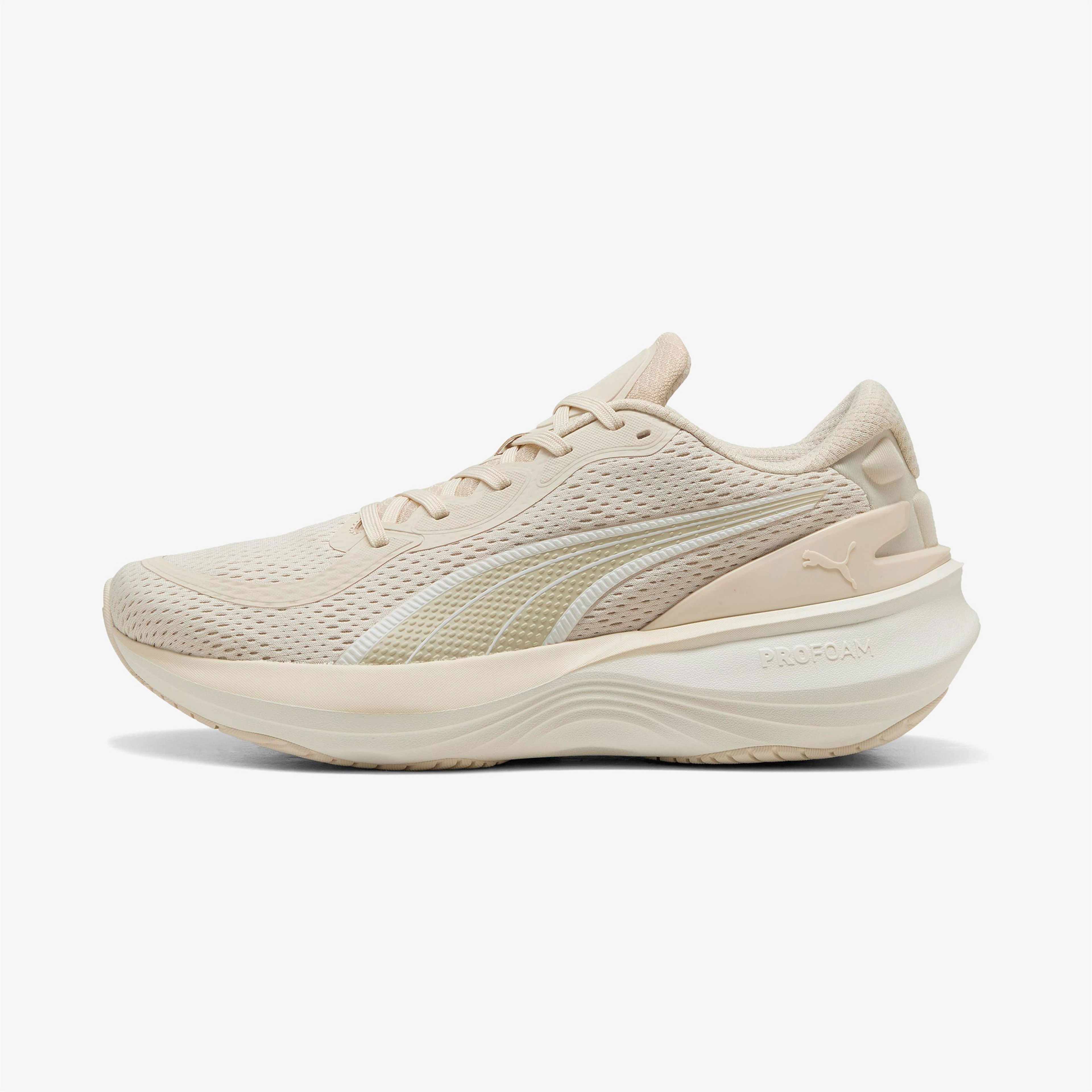 Puma Scend Pro 2 Erkek Krem Koşu Ayakkabısı