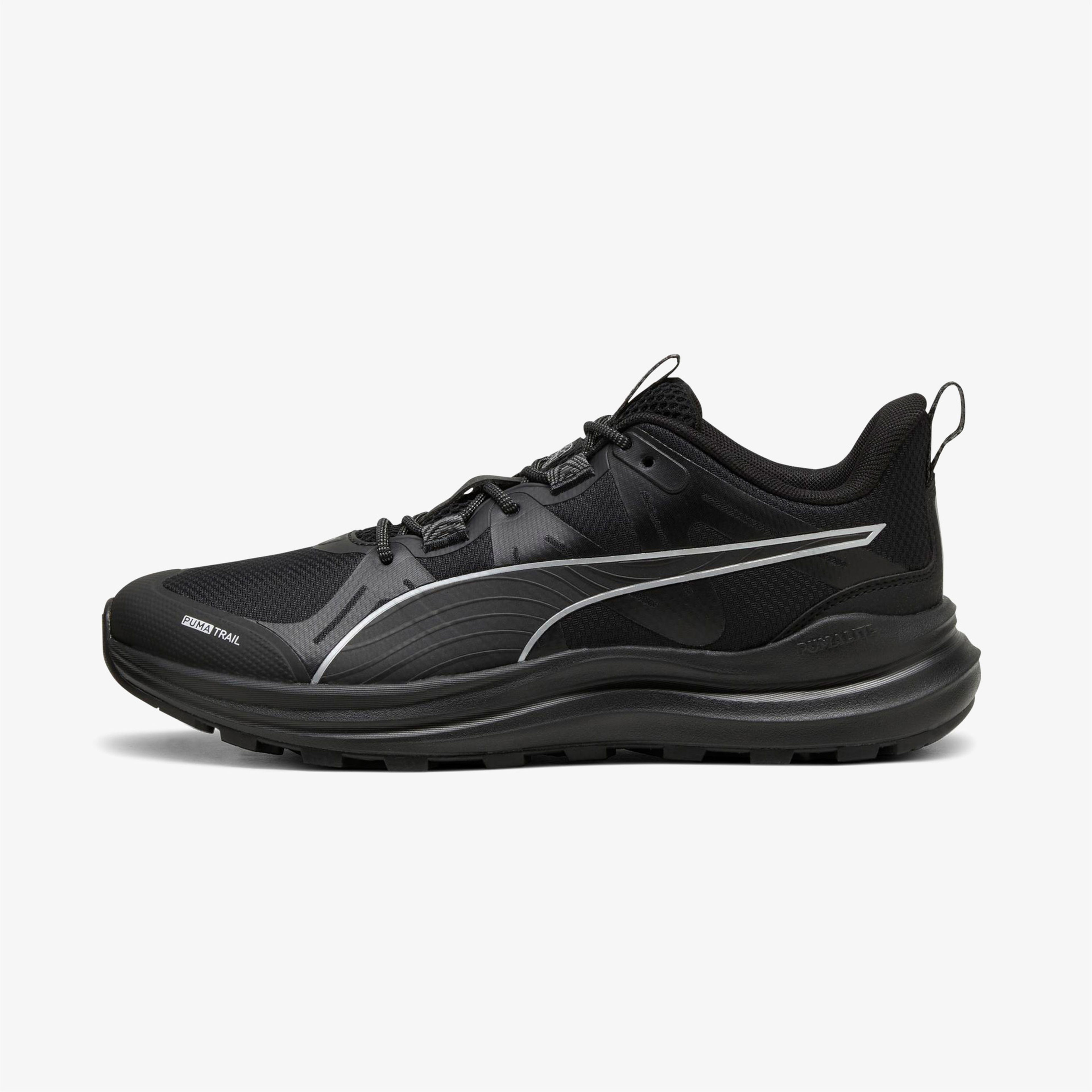 Puma Reflect Lite Trail Erkek Siyah Koşu Ayakkabısı