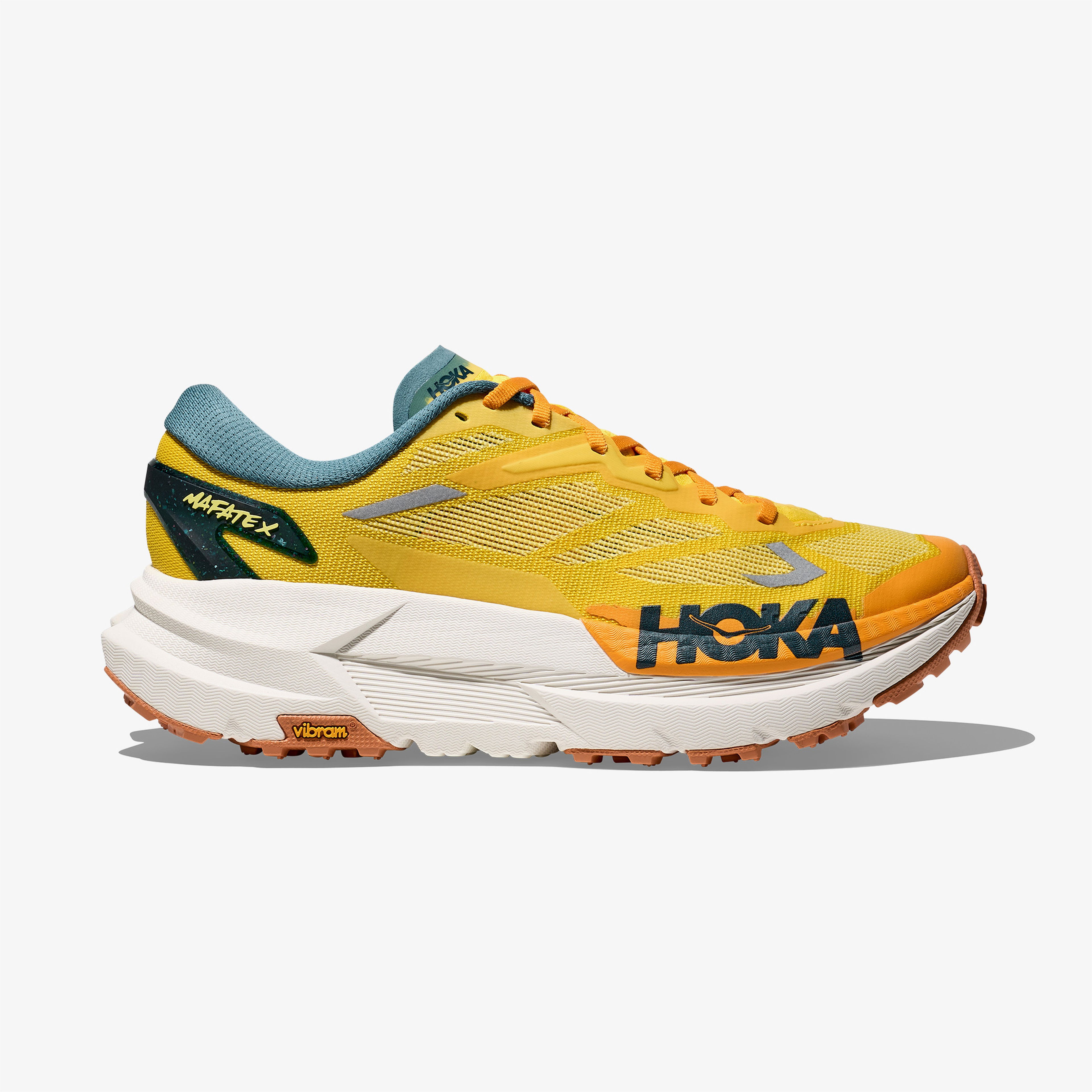 Hoka Mafate X Erkek Gri Arazi Koşu Ayakkabısı