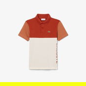 Lacoste Çocuk Renk Bloklu Bej Polo
